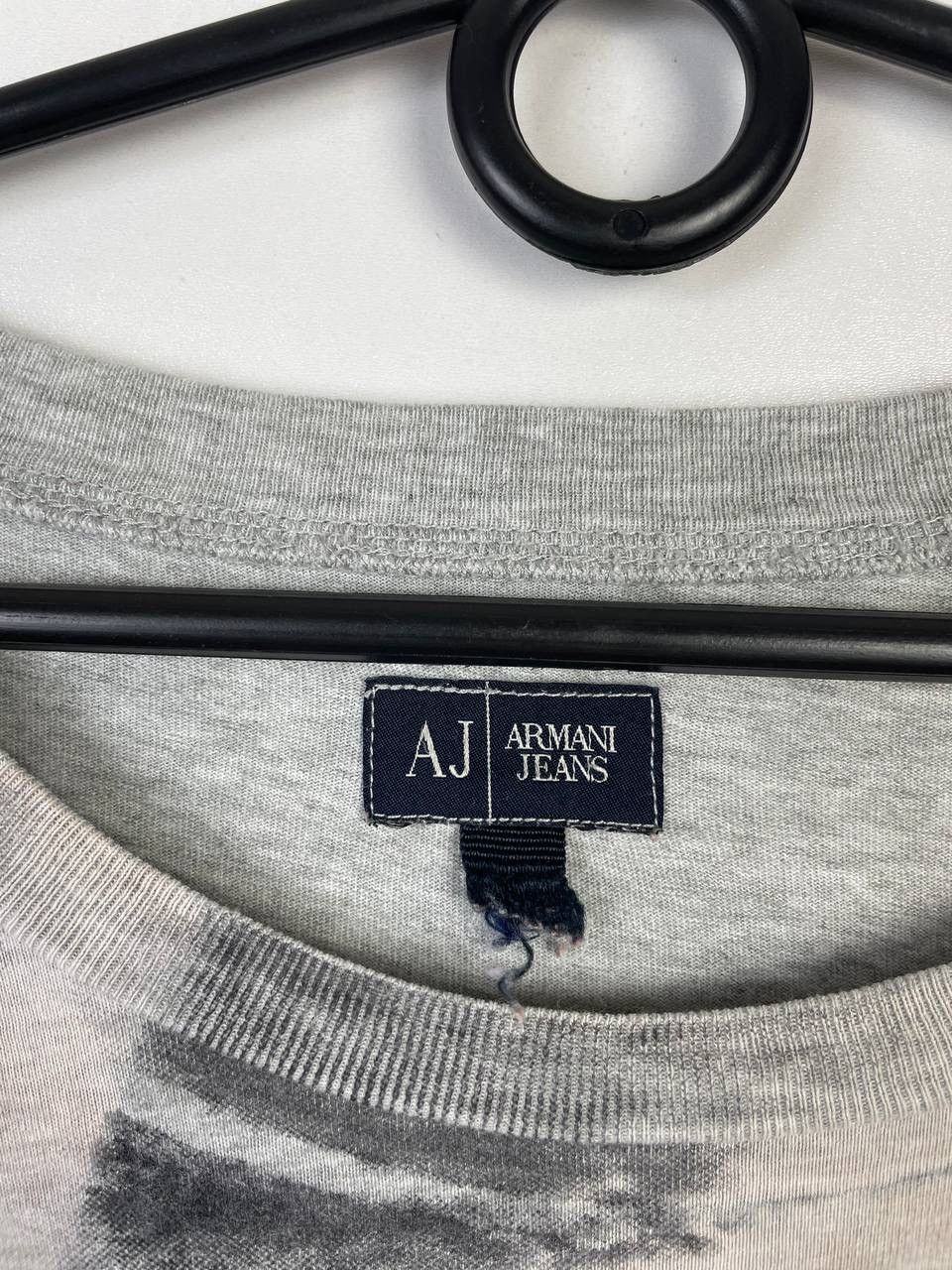 Armani Armani Jeans overprint vintage t-shirt size XL Size US XL / EU 56 / 4 - 4 Thumbnail