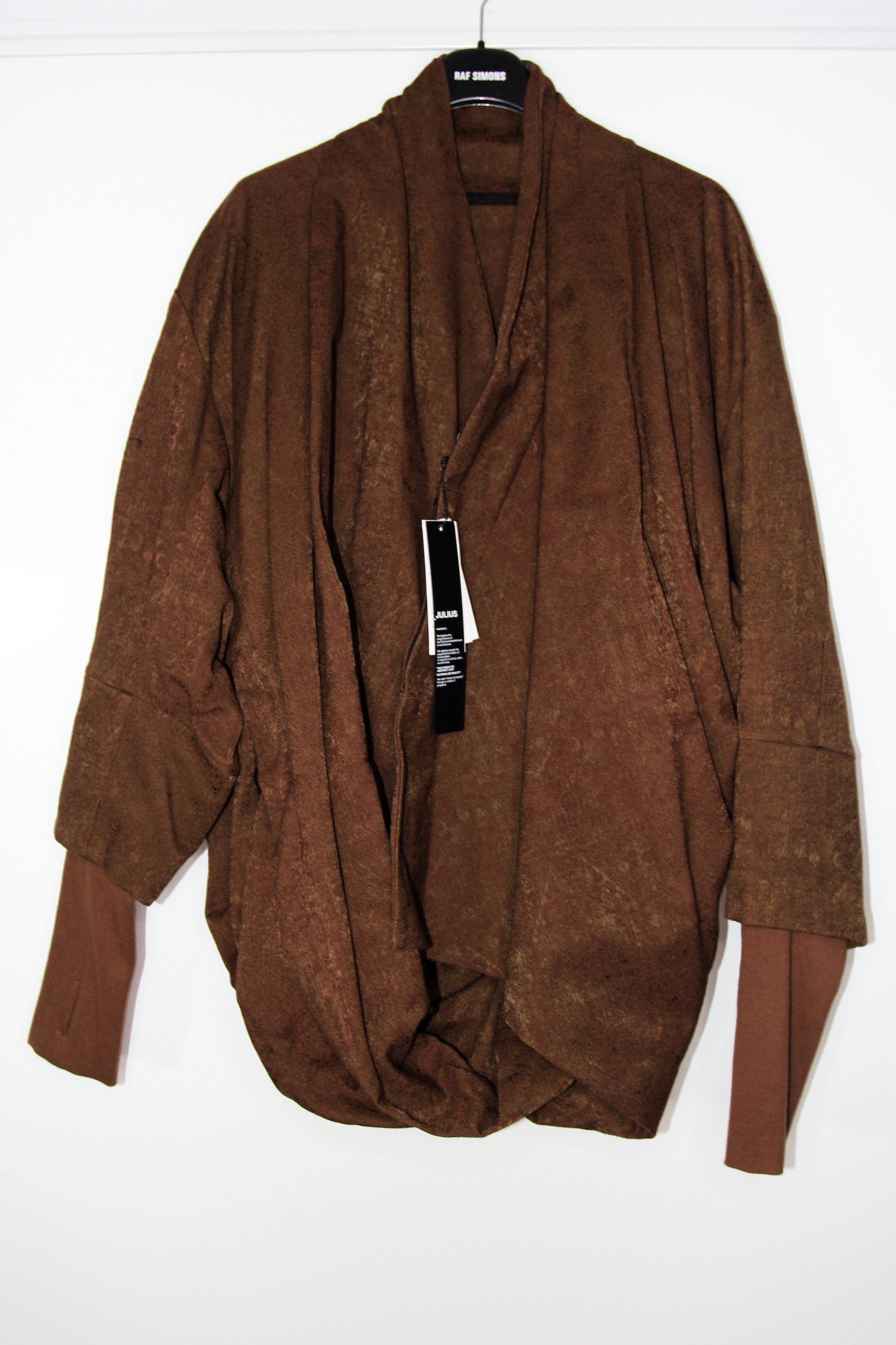 Julius BNWT AW20 JULIUS "DUKKHA" DRAPE JACQUARD BLOUSON JACKET 2 Size US M / EU 48-50 / 2 - 2 Thumbnail