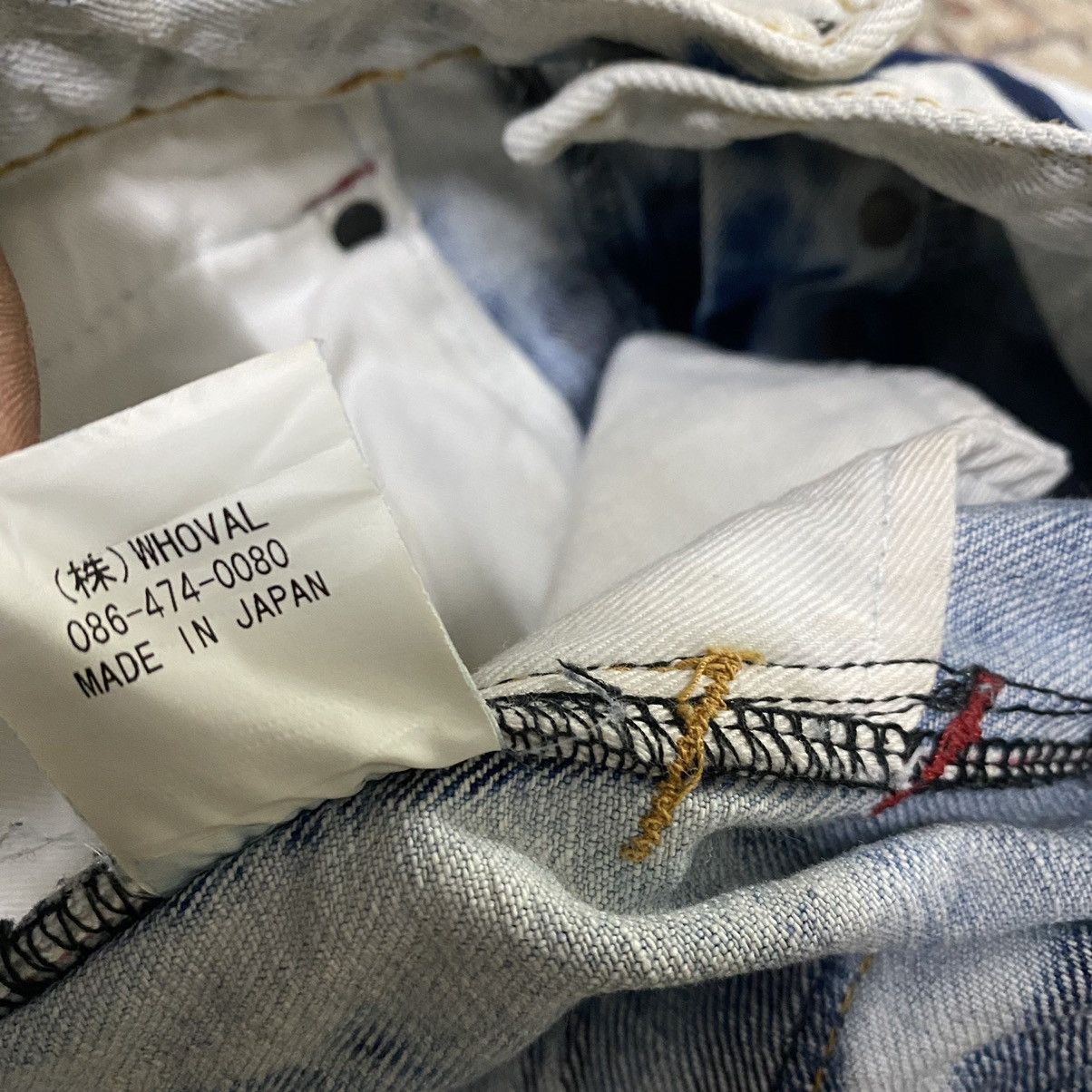 Japanese Brand Japanese Brand DeeTA Distressed Denim Selvedge Jeans Bleach Size US 32 / EU 48 - 20 Thumbnail