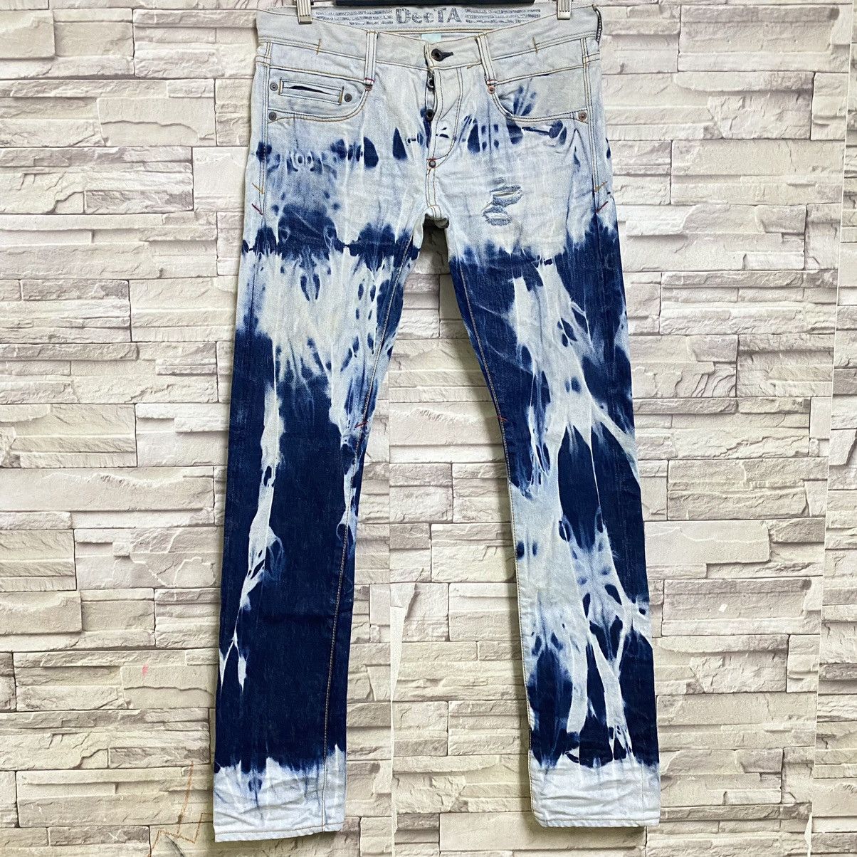 Japanese Brand Japanese Brand DeeTA Distressed Denim Selvedge Jeans Bleach Size US 32 / EU 48 - 4 Thumbnail