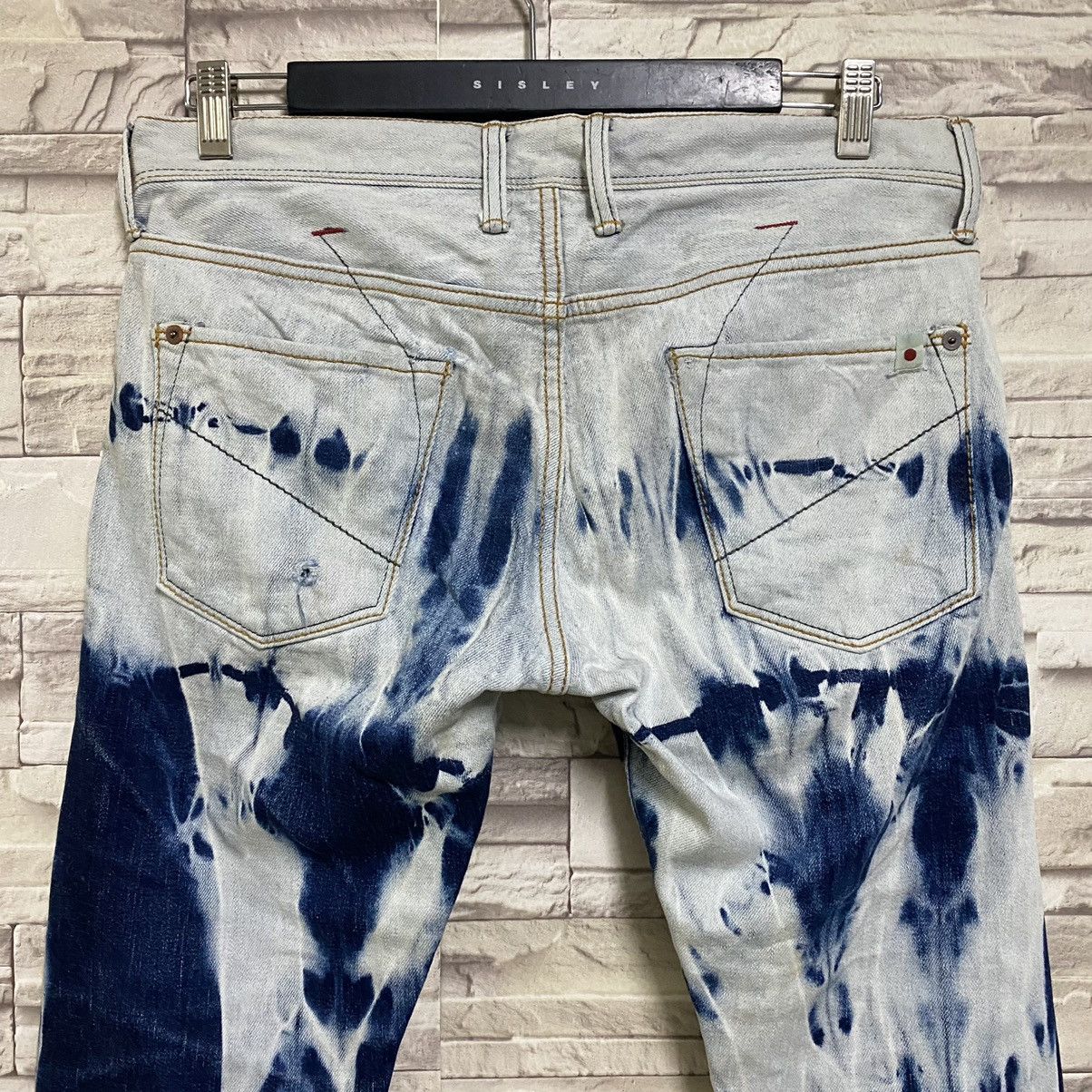Japanese Brand Japanese Brand DeeTA Distressed Denim Selvedge Jeans Bleach Size US 32 / EU 48 - 13 Thumbnail