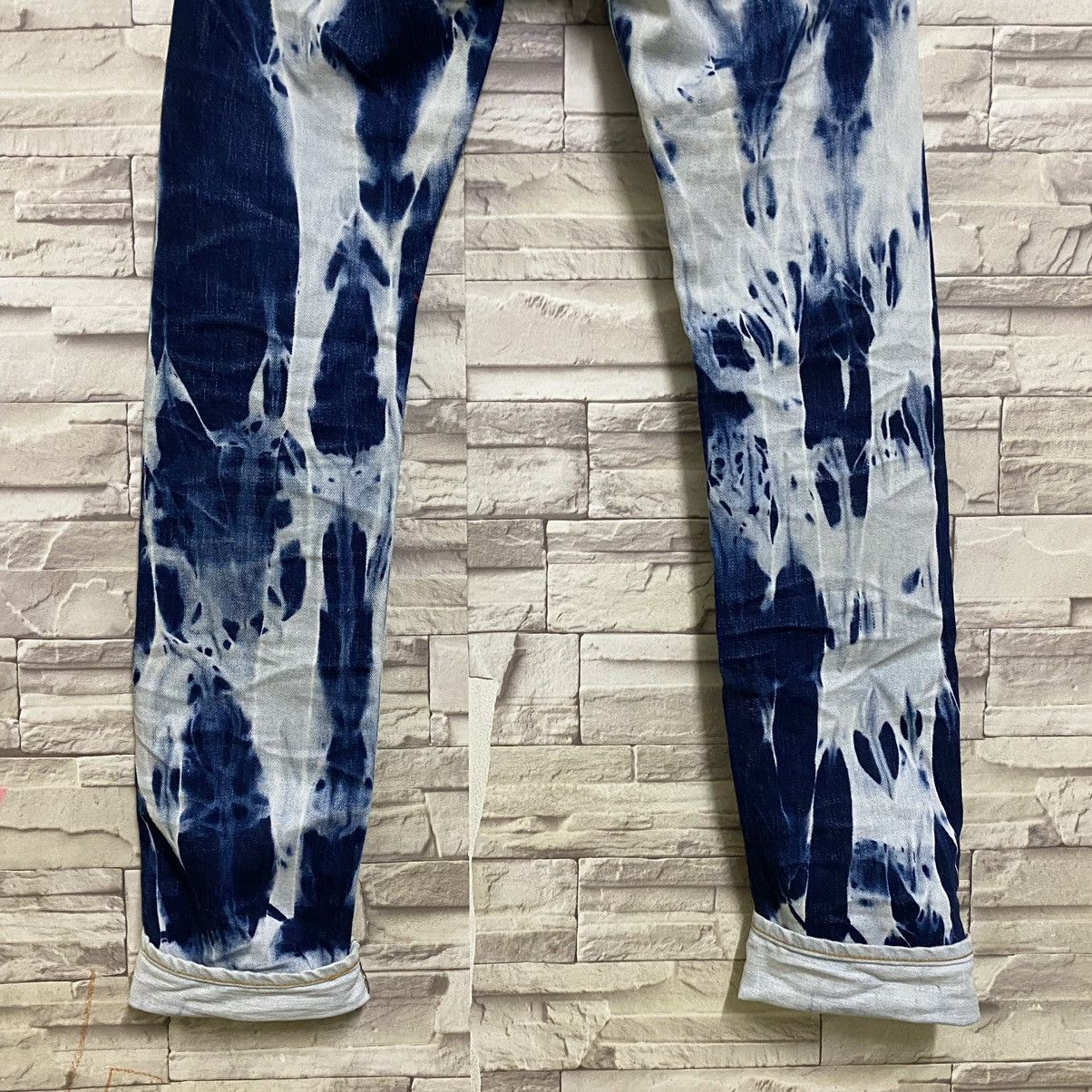 Japanese Brand Japanese Brand DeeTA Distressed Denim Selvedge Jeans Bleach Size US 32 / EU 48 - 14 Thumbnail