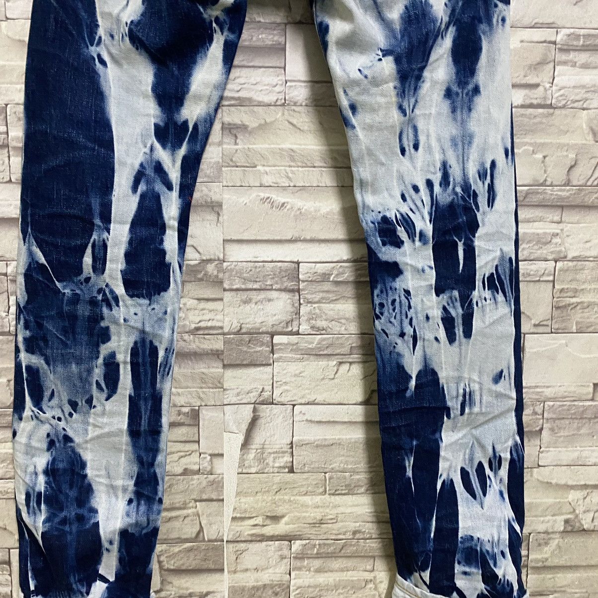 Japanese Brand Japanese Brand DeeTA Distressed Denim Selvedge Jeans Bleach Size US 32 / EU 48 - 17 Thumbnail