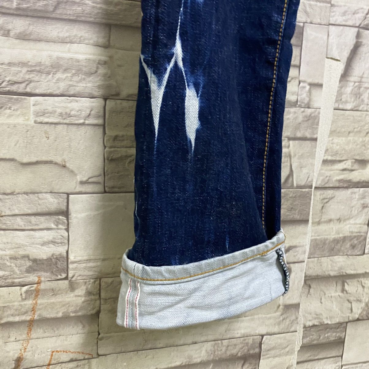 Japanese Brand Japanese Brand DeeTA Distressed Denim Selvedge Jeans Bleach Size US 32 / EU 48 - 11 Thumbnail