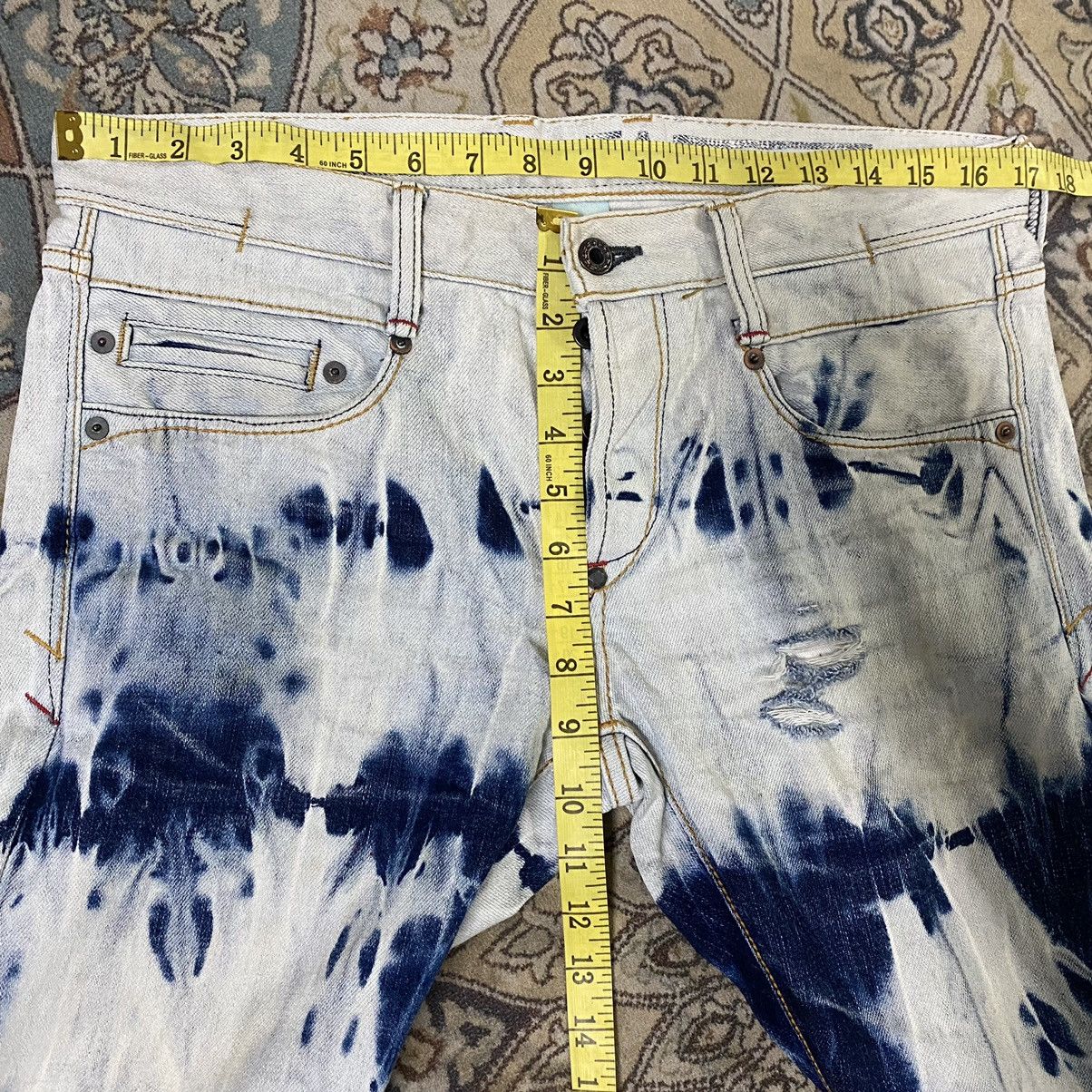 Japanese Brand Japanese Brand DeeTA Distressed Denim Selvedge Jeans Bleach Size US 32 / EU 48 - 22 Thumbnail