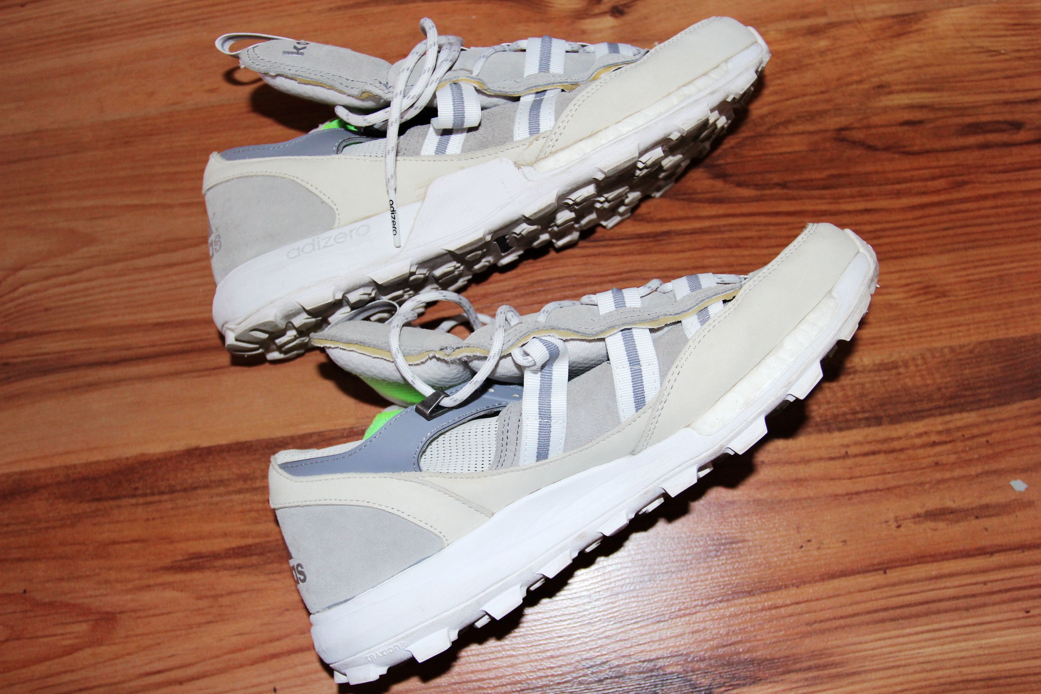image of Ss16 Kolor X Adidas Adizero Xt 44 Shoes in Grey, Men's (Size 11)