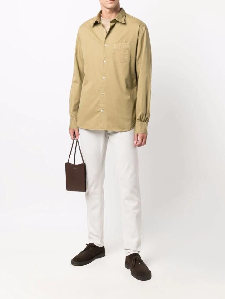 Officine Generale BNWT AW21 OFFICINE GENERALE POPLIN SHIRT S Size US S / EU 44-46 / 1 - 14 Thumbnail