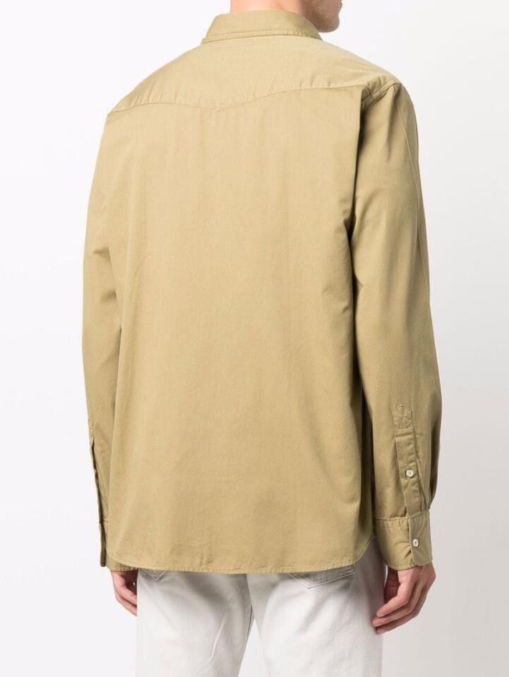 Officine Generale BNWT AW21 OFFICINE GENERALE POPLIN SHIRT S Size US S / EU 44-46 / 1 - 12 Thumbnail