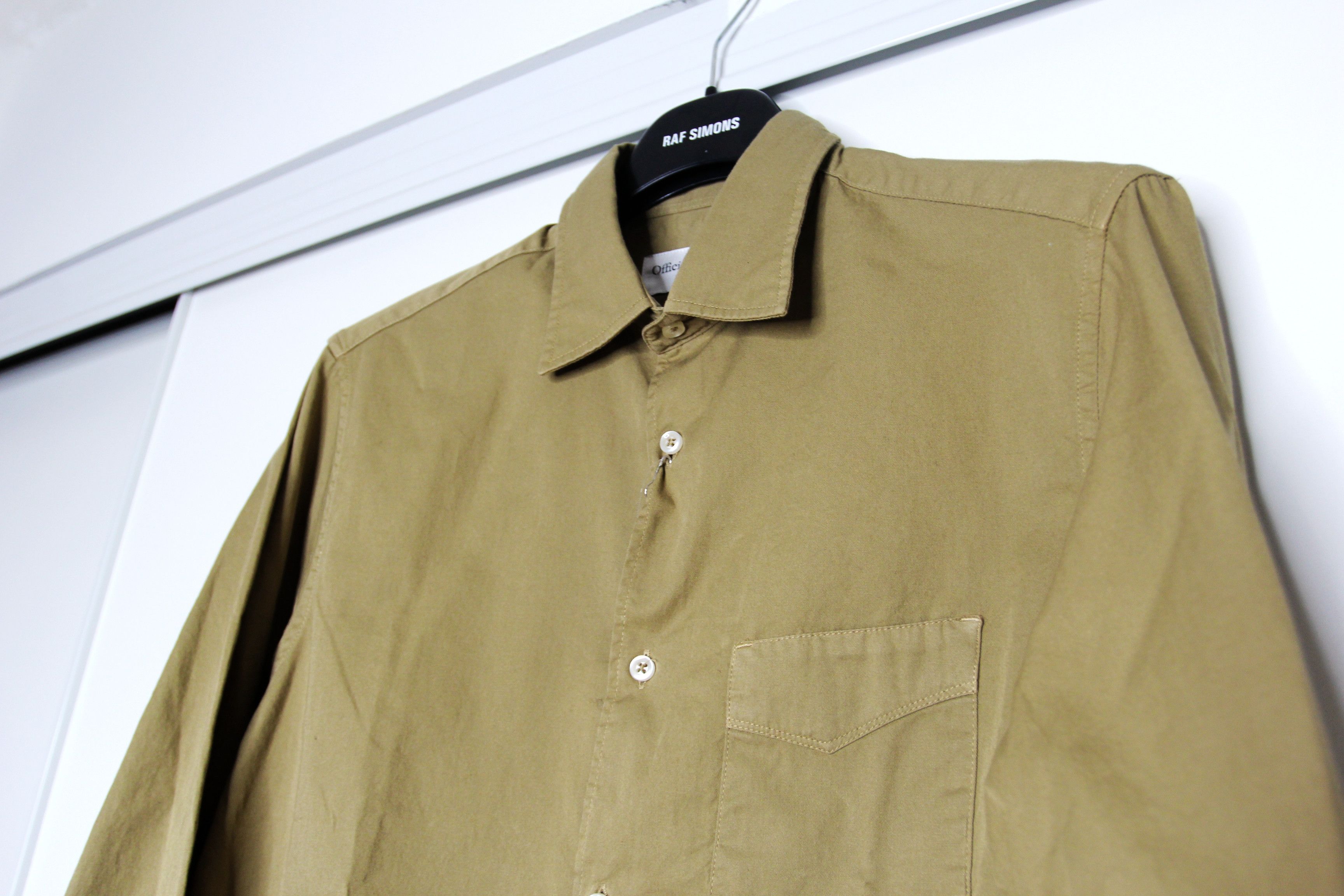 Officine Generale BNWT AW21 OFFICINE GENERALE POPLIN SHIRT S Size US S / EU 44-46 / 1 - 4 Thumbnail