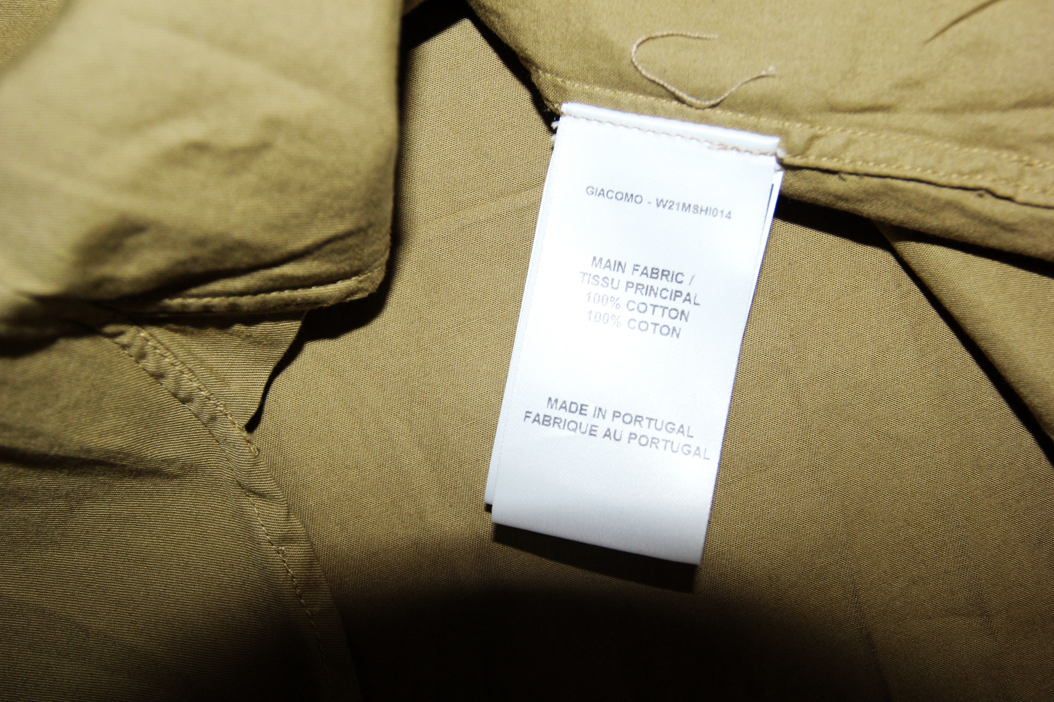 Officine Generale BNWT AW21 OFFICINE GENERALE POPLIN SHIRT S Size US S / EU 44-46 / 1 - 10 Thumbnail