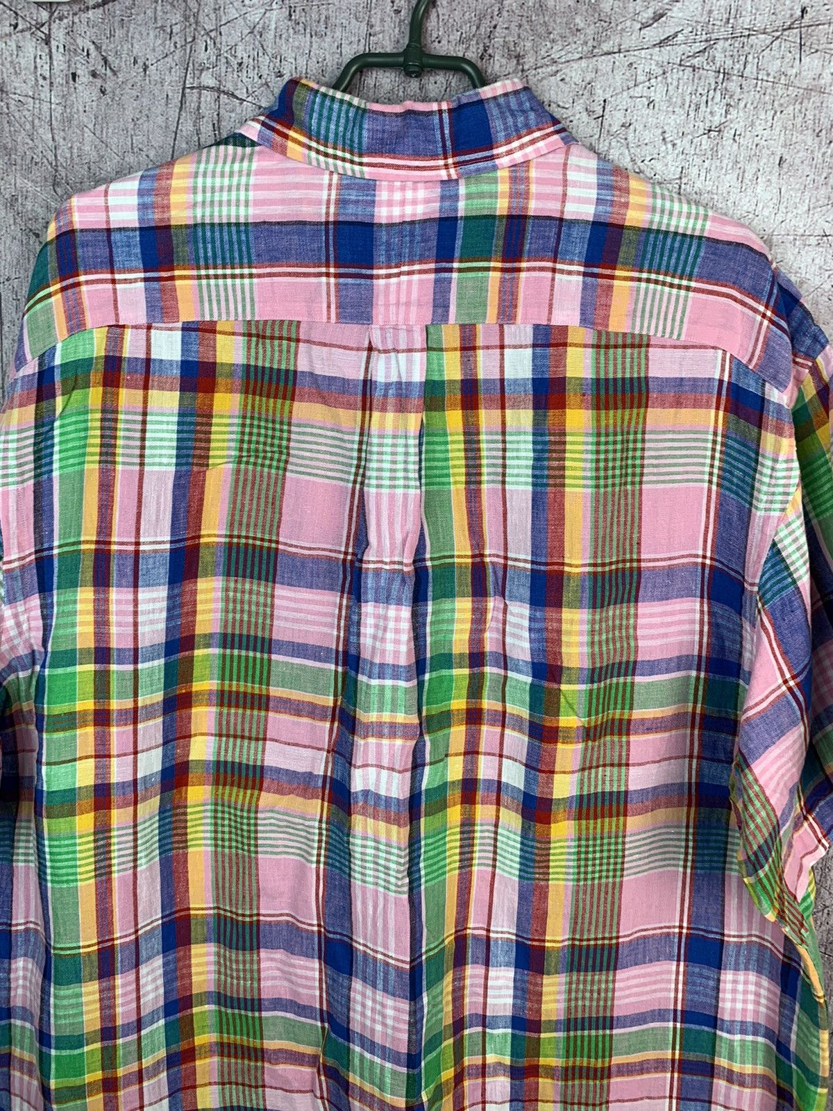 Polo Ralph Lauren × Ralph Lauren Polo Ralph Lauren Short Sleeve Linen Shirt Size US XXL / EU 58 / 5 - 4 Thumbnail