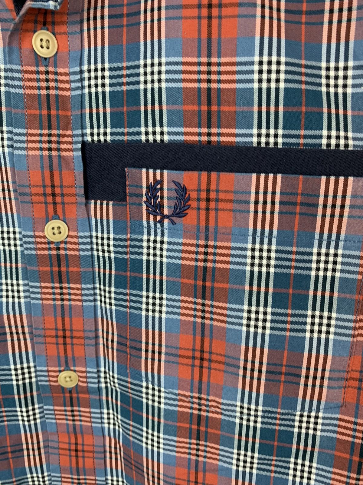 Fred Perry × Vintage Fred Perry Mens Long Sleeve Shirt Size US XS / EU 42 / 0 - 4 Thumbnail