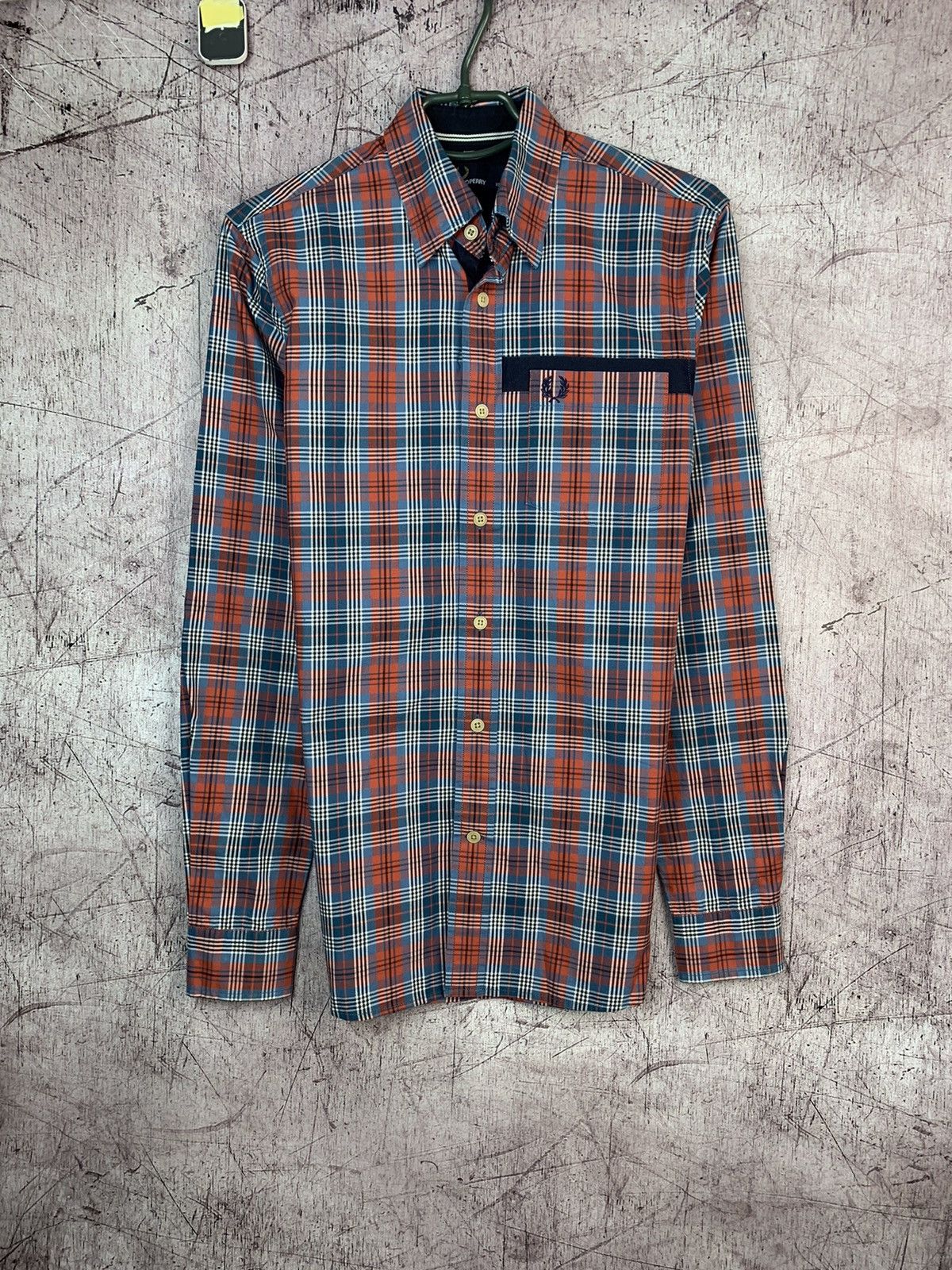 Fred Perry × Vintage Fred Perry Mens Long Sleeve Shirt Size US XS / EU 42 / 0 - 1 Thumbnail