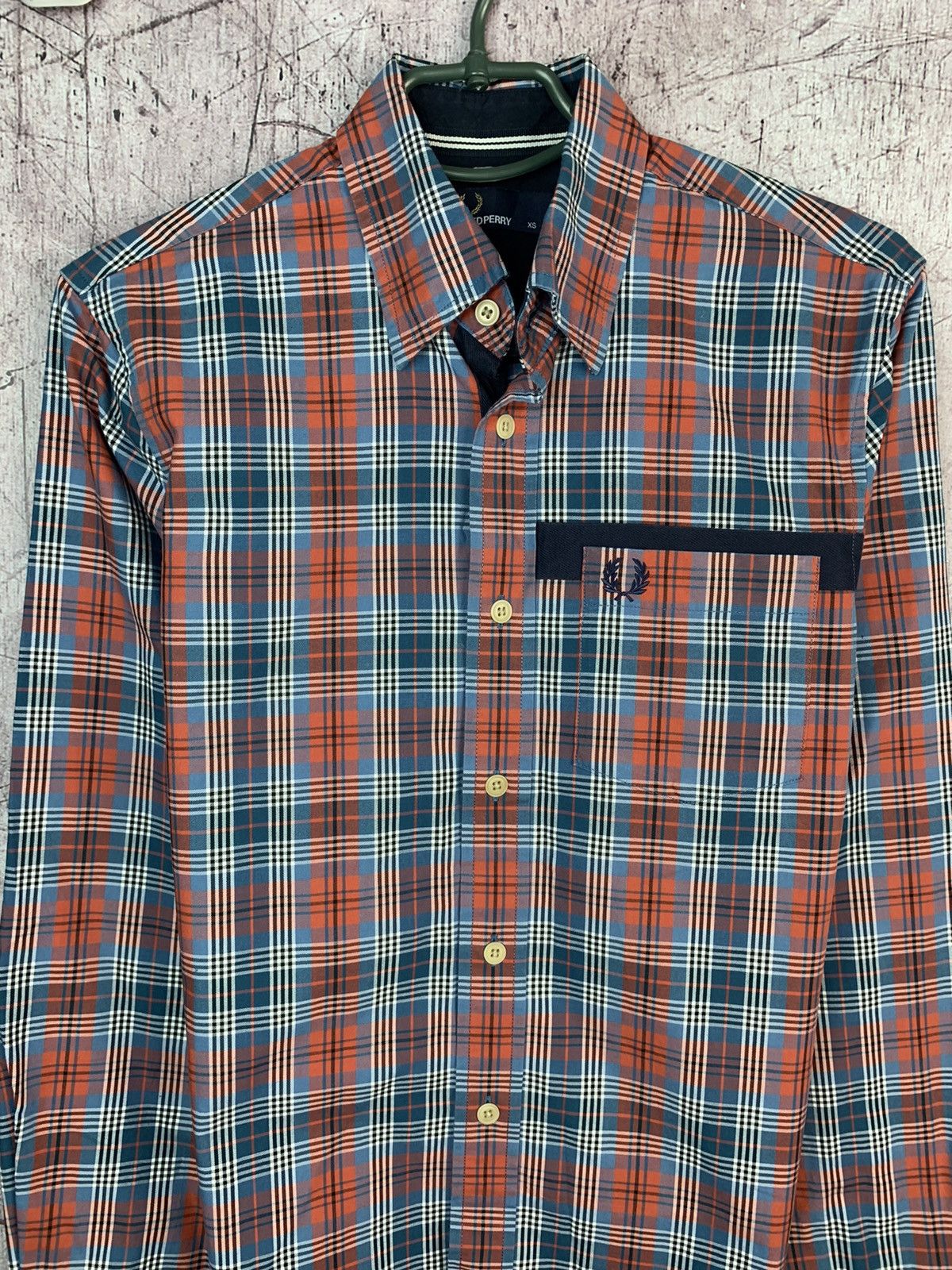 Fred Perry × Vintage Fred Perry Mens Long Sleeve Shirt Size US XS / EU 42 / 0 - 2 Thumbnail