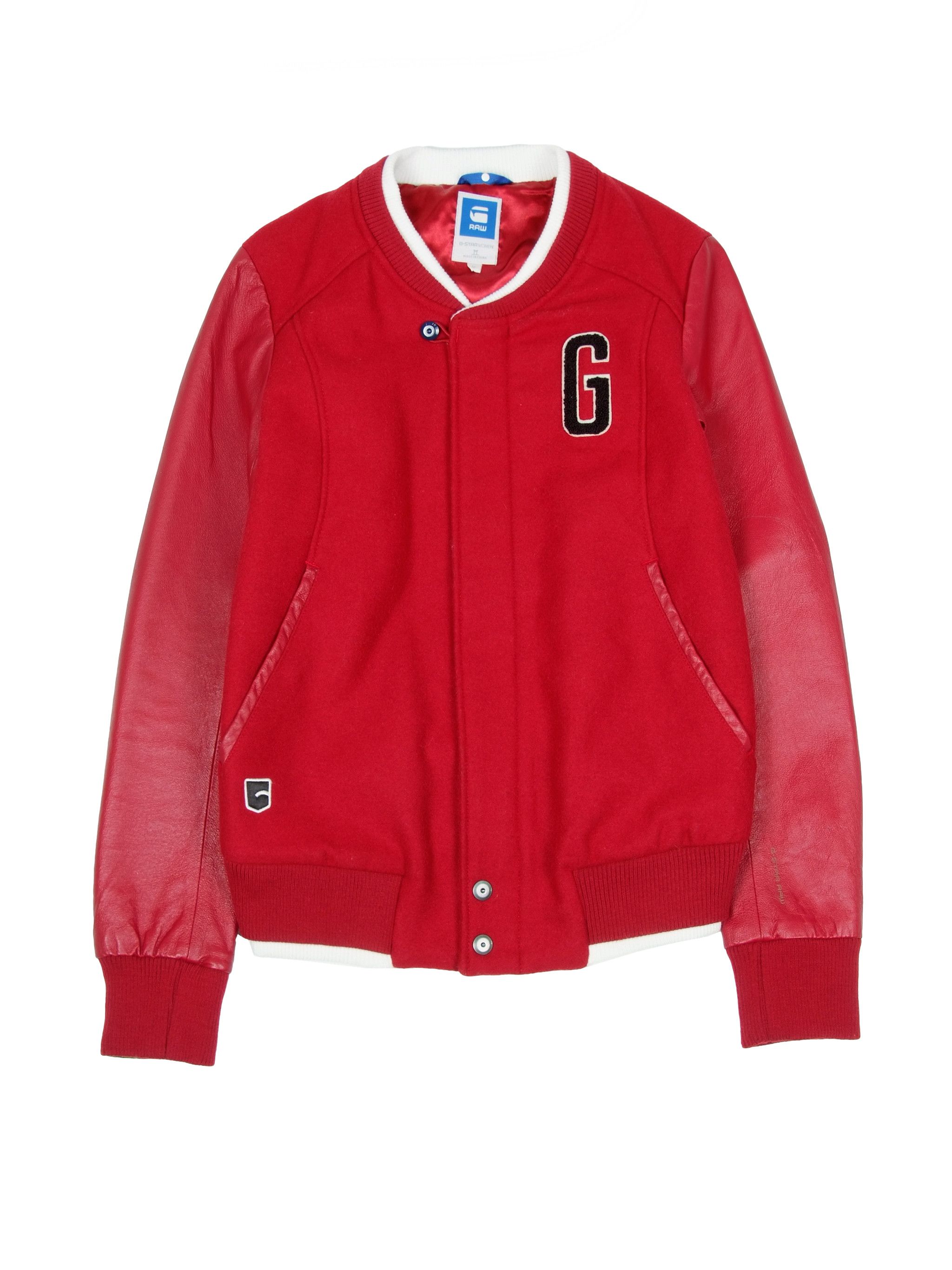G-star RAW Wool Red Bomber Jacket (M)
