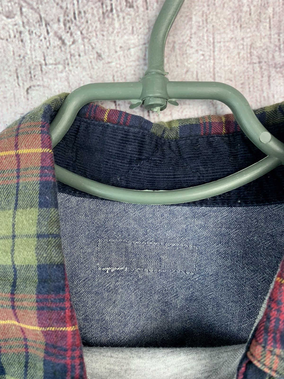 Flannel × Vintage Vintage Flannel Plaid Pocket Shirt Travis style Size US L / EU 52-54 / 3 - 4 Thumbnail