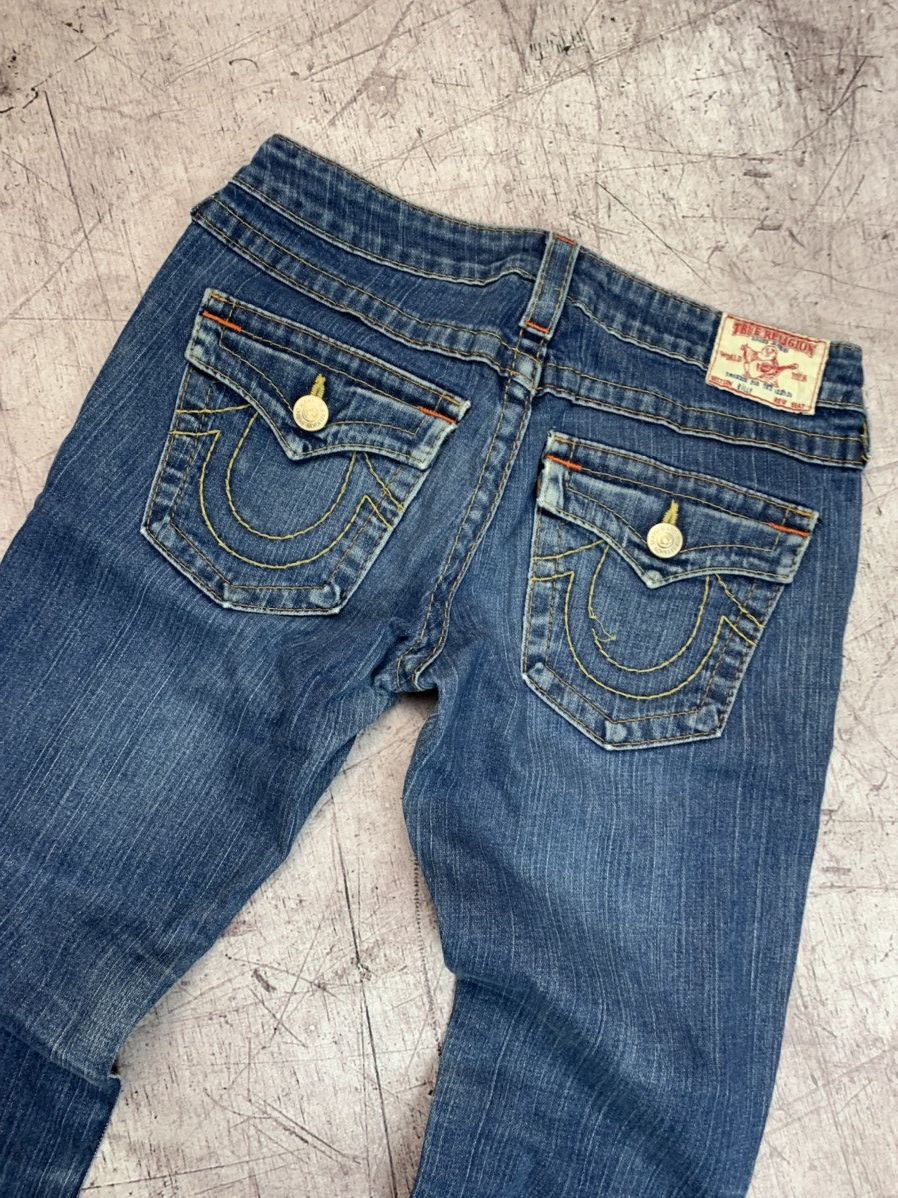 True Religion Vintage True Religion Denim Jeans Size 28" / US 6 / IT 42 - 4 Thumbnail