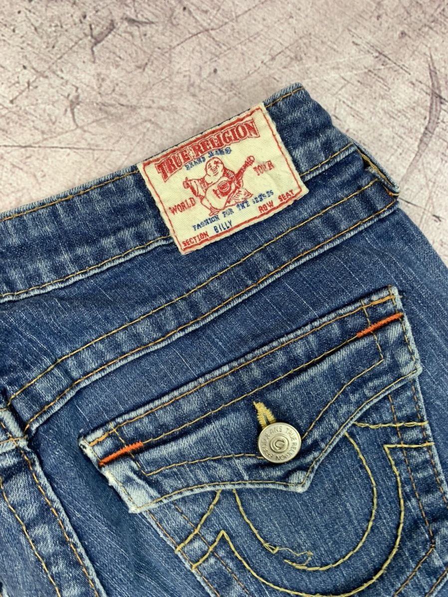True Religion Vintage True Religion Denim Jeans Size 28" / US 6 / IT 42 - 3 Thumbnail