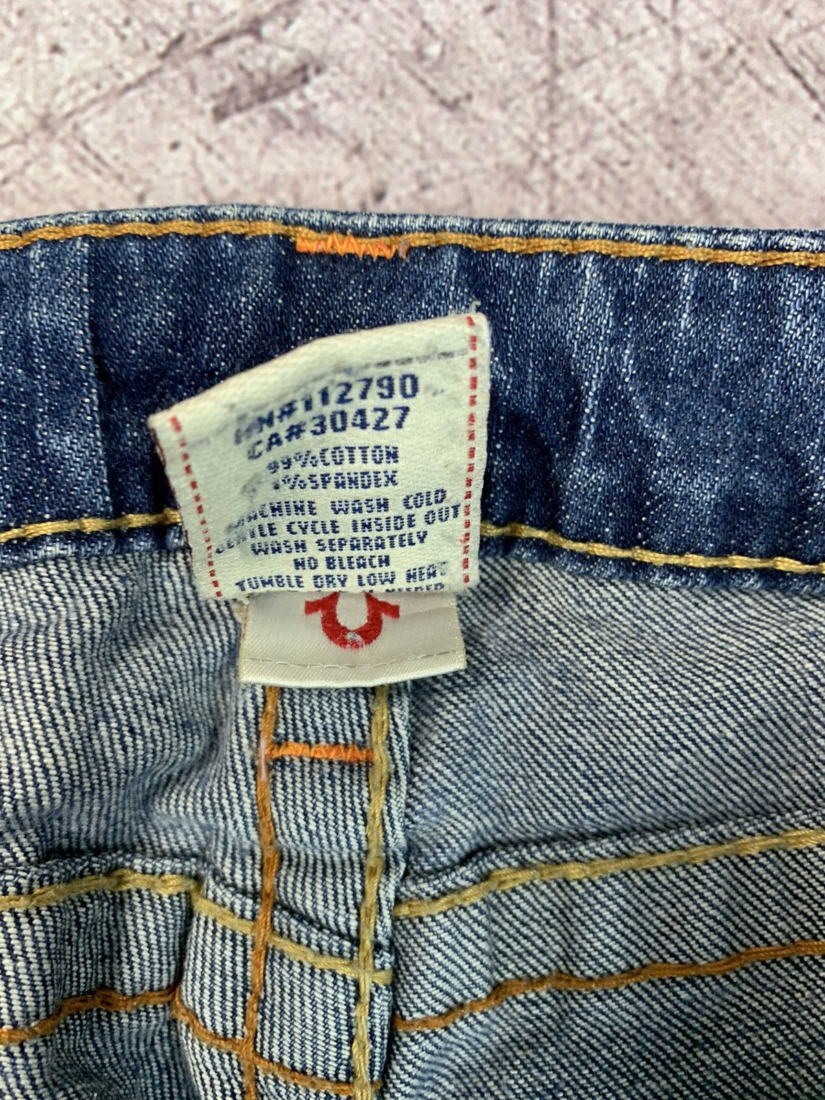 True Religion Vintage True Religion Denim Jeans Size 28" / US 6 / IT 42 - 8 Thumbnail