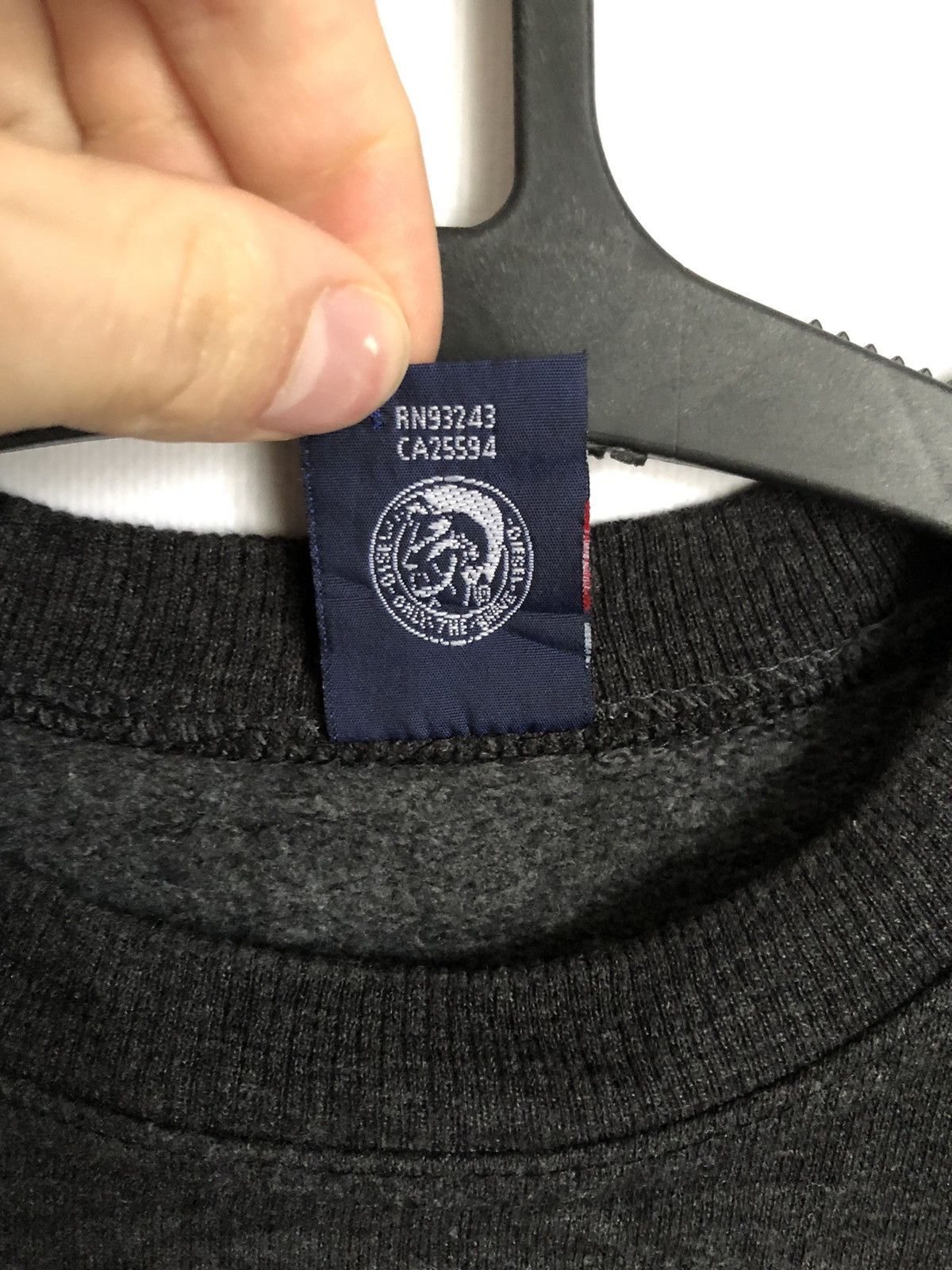 Diesel Vintage Diesel division sweatshirt size M logo Size US M / EU 48-50 / 2 - 8 Thumbnail