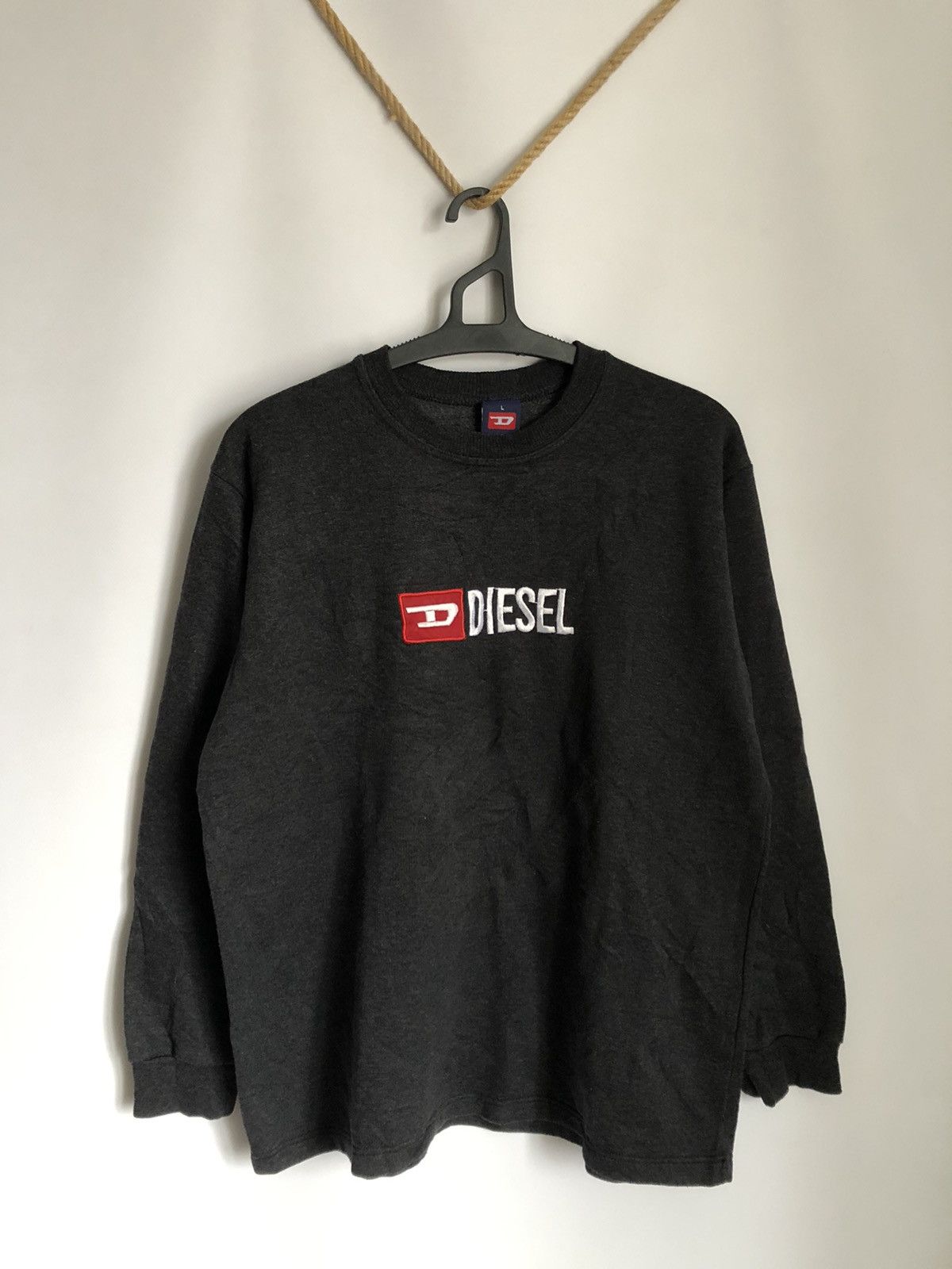 Diesel Vintage Diesel division sweatshirt size M logo Size US M / EU 48-50 / 2 - 1 Thumbnail