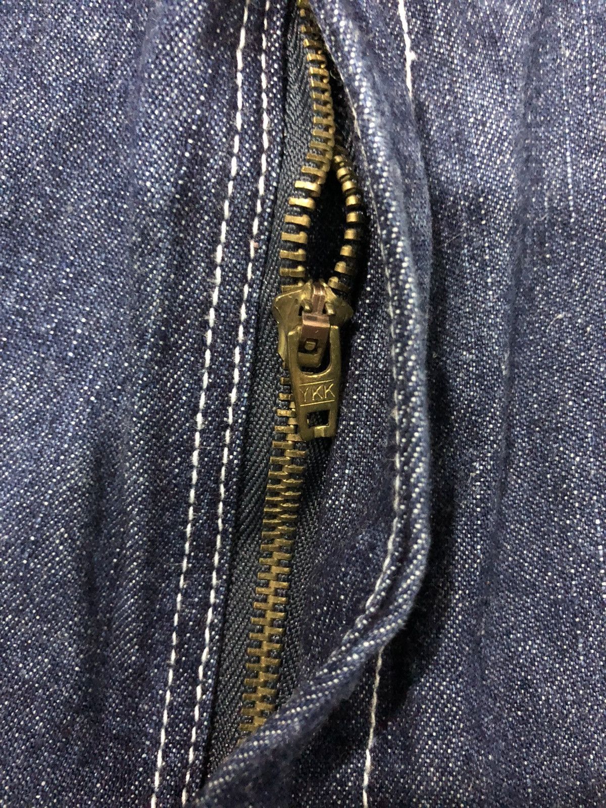 Japanese Brand × Request Jeans × Vintage Vintage Y2K Style REQUEST Denim Overalls – Size L Size US 34 / EU 50 - 10 Thumbnail