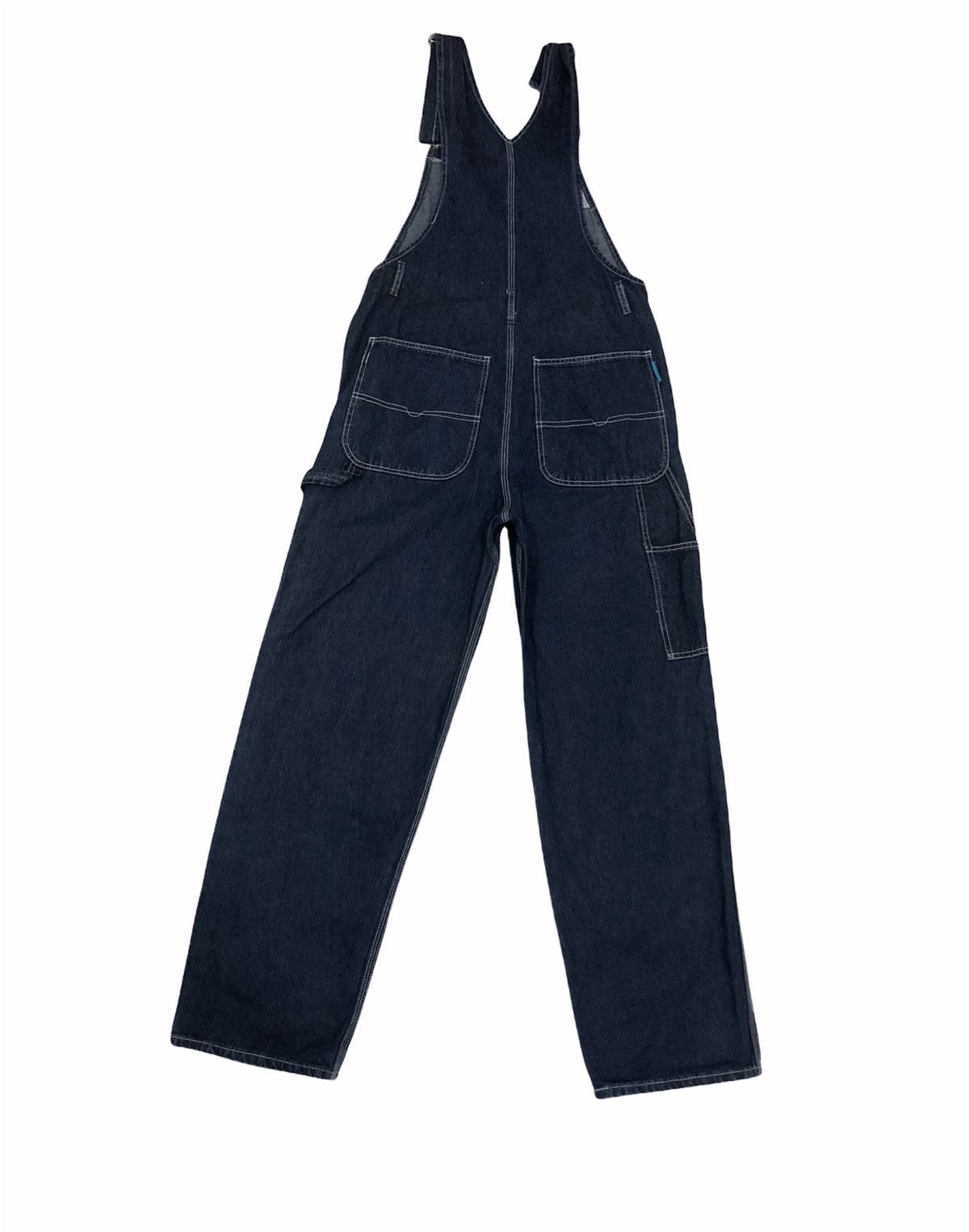 Japanese Brand × Request Jeans × Vintage Vintage Y2K Style REQUEST Denim Overalls – Size L Size US 34 / EU 50 - 2 Thumbnail
