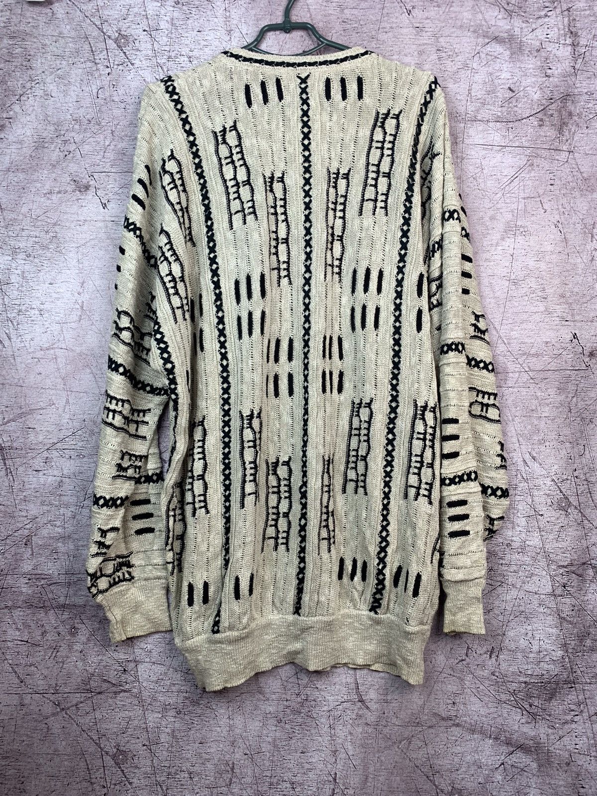 Carlo Colucci × Vintage Carlo Colucci Vintage Mens Knit Sweater Coogi Style Size US XL / EU 56 / 4 - 5 Thumbnail