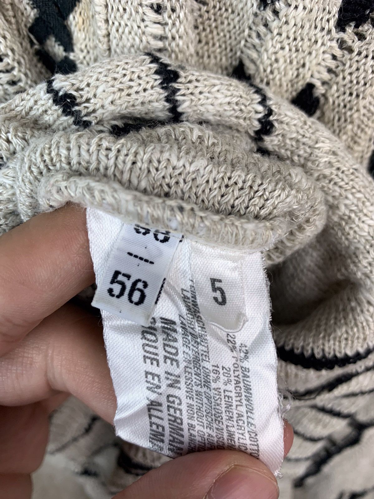Carlo Colucci × Vintage Carlo Colucci Vintage Mens Knit Sweater Coogi Style Size US XL / EU 56 / 4 - 10 Thumbnail