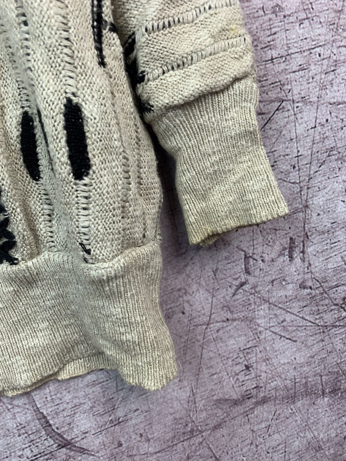 Carlo Colucci × Vintage Carlo Colucci Vintage Mens Knit Sweater Coogi Style Size US XL / EU 56 / 4 - 6 Thumbnail