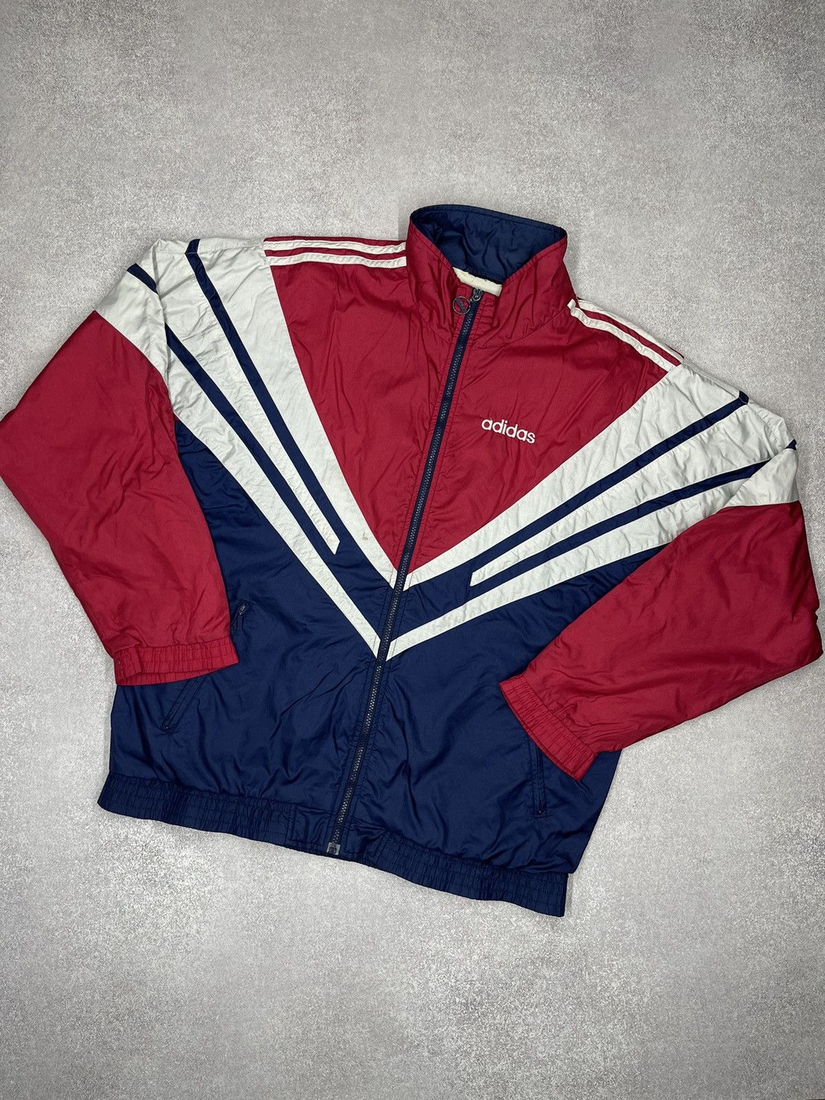 Adidas × Vintage Vintage Jacket Adidas Y2K Rare size XL Size US XL / EU 56 / 4 - 2 Thumbnail