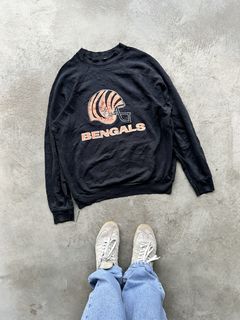 Vintage 00s Cotton Black Lee Sport NFL Cincinnati Bengals Sweatshirt -  Medium– Domno Vintage