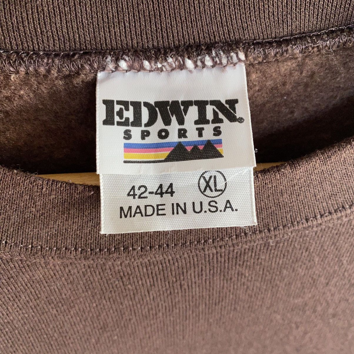 Edwin × Vintage Vintage 90’s Edwin Plain Crewneck Sweatshirt Size M Size US M / EU 48-50 / 2 - 8 Thumbnail