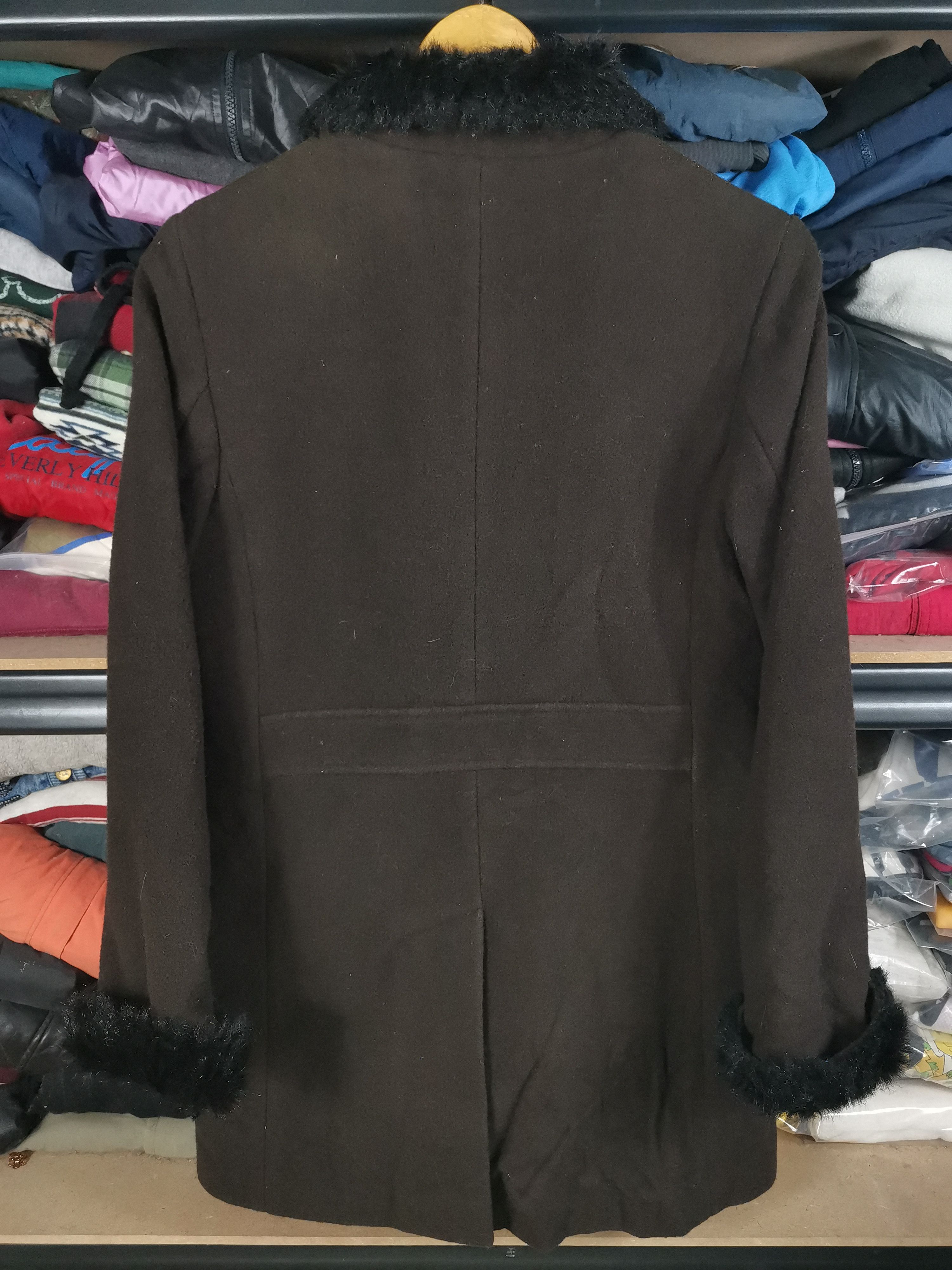 Issey Miyake Vintage Issey Miyake Sunao Kuwahara Wool Faux Fur Jacket Size US M / EU 48-50 / 2 - 5 Thumbnail