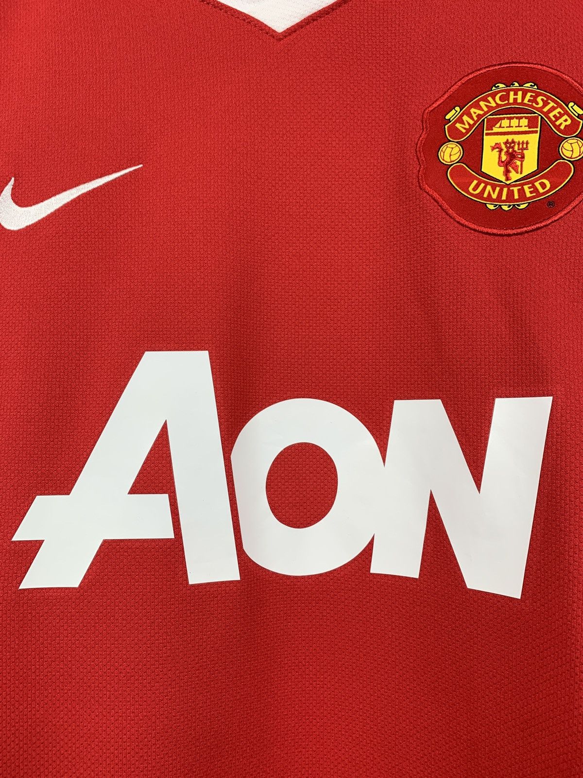Nike 2010/11 Nike Manchester United Home Soccer Jersey Size US L / EU 52-54 / 3 - 9 Thumbnail