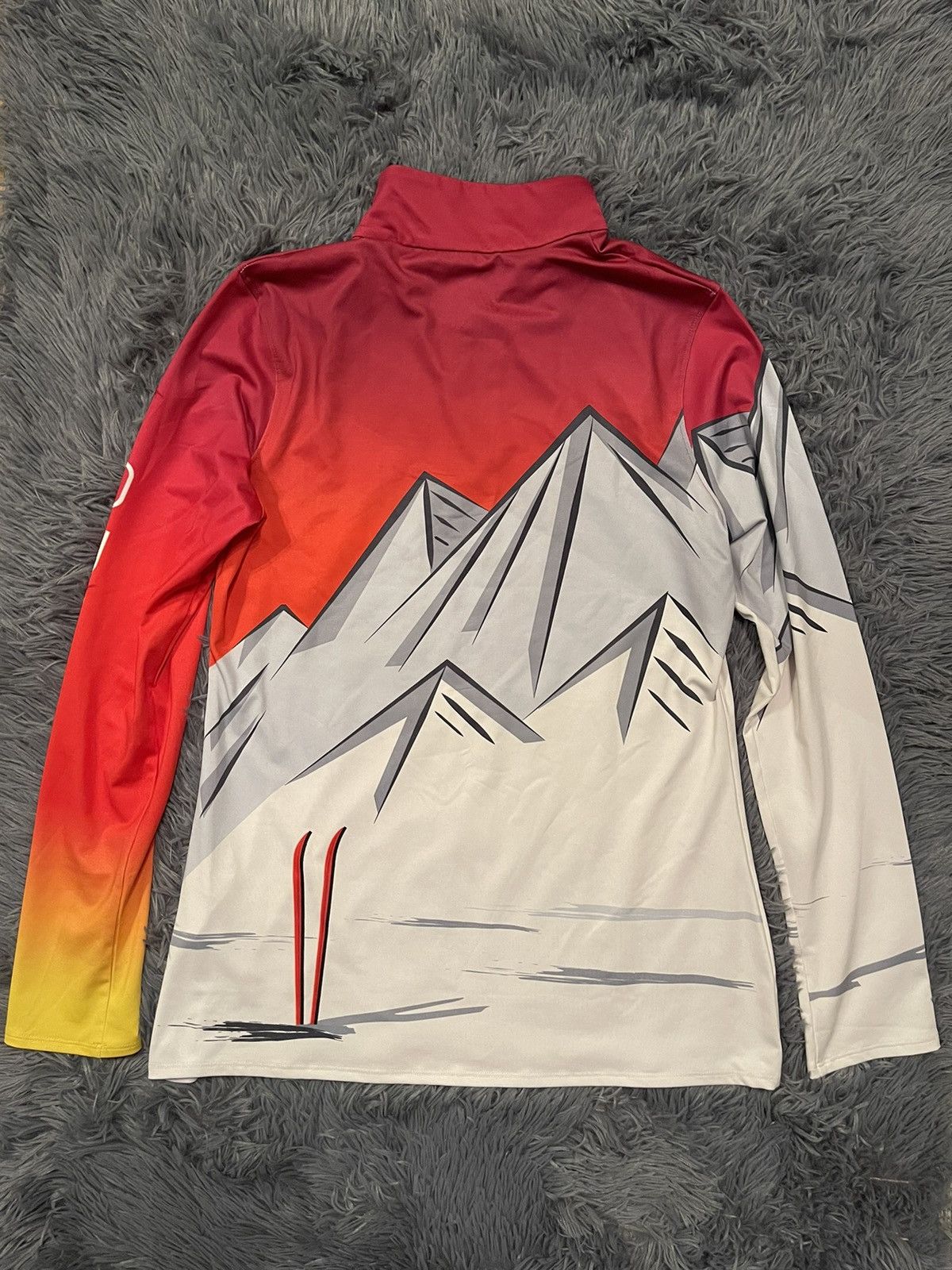 Spyder Spyder FW20 printed 1/3 zip thermo longsleeve Size L / US 10 / IT 46 - 11 Thumbnail