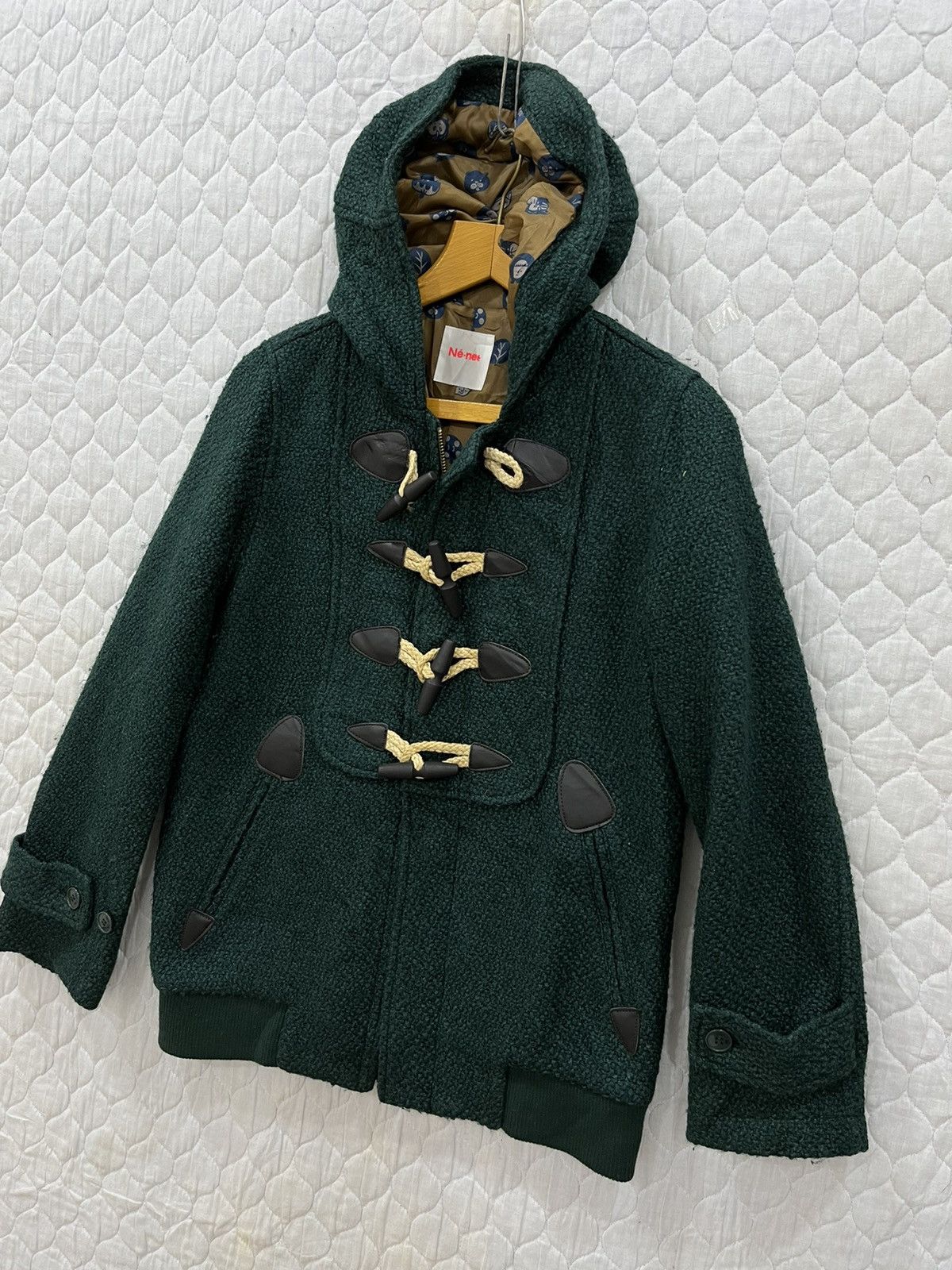 Issey Miyake (Gg). 🔥🔥ARCHIVE NE-NET ISSEY MIYAKE DUFFLE COAT JACKET Size S / US 4 / IT 40 - 4 Thumbnail