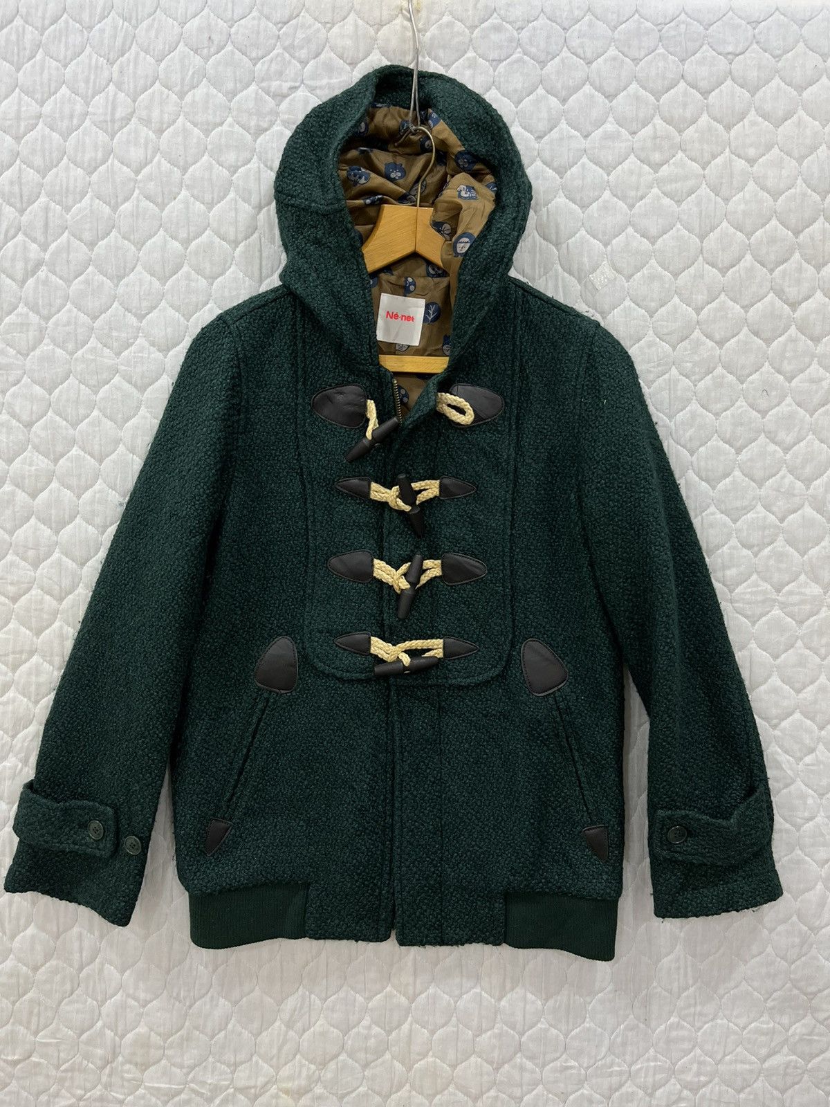 Issey Miyake (Gg). 🔥🔥ARCHIVE NE-NET ISSEY MIYAKE DUFFLE COAT JACKET Size S / US 4 / IT 40 - 1 Thumbnail