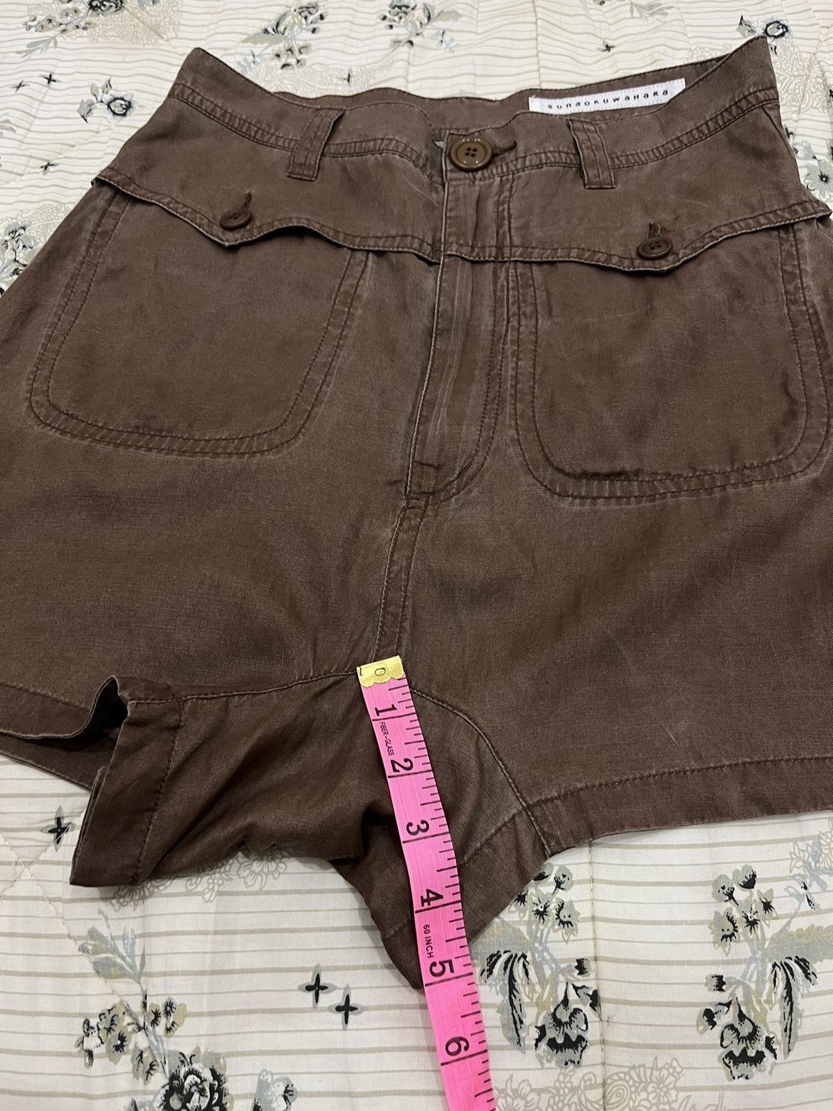 Issey Miyake (ii). ISSEY MIYAKE SUNAO KUWAHARA MULTI POCKETS SHORTS Size 30" / US 8 / IT 44 - 13 Thumbnail