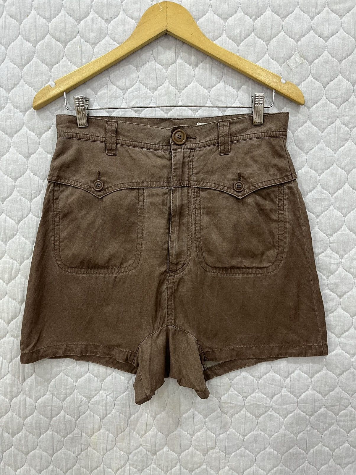 Issey Miyake (ii). ISSEY MIYAKE SUNAO KUWAHARA MULTI POCKETS SHORTS Size 30" / US 8 / IT 44 - 1 Thumbnail
