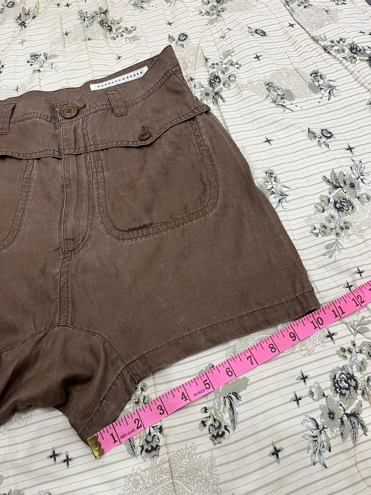 Issey Miyake (ii). ISSEY MIYAKE SUNAO KUWAHARA MULTI POCKETS SHORTS Size 30" / US 8 / IT 44 - 14 Thumbnail
