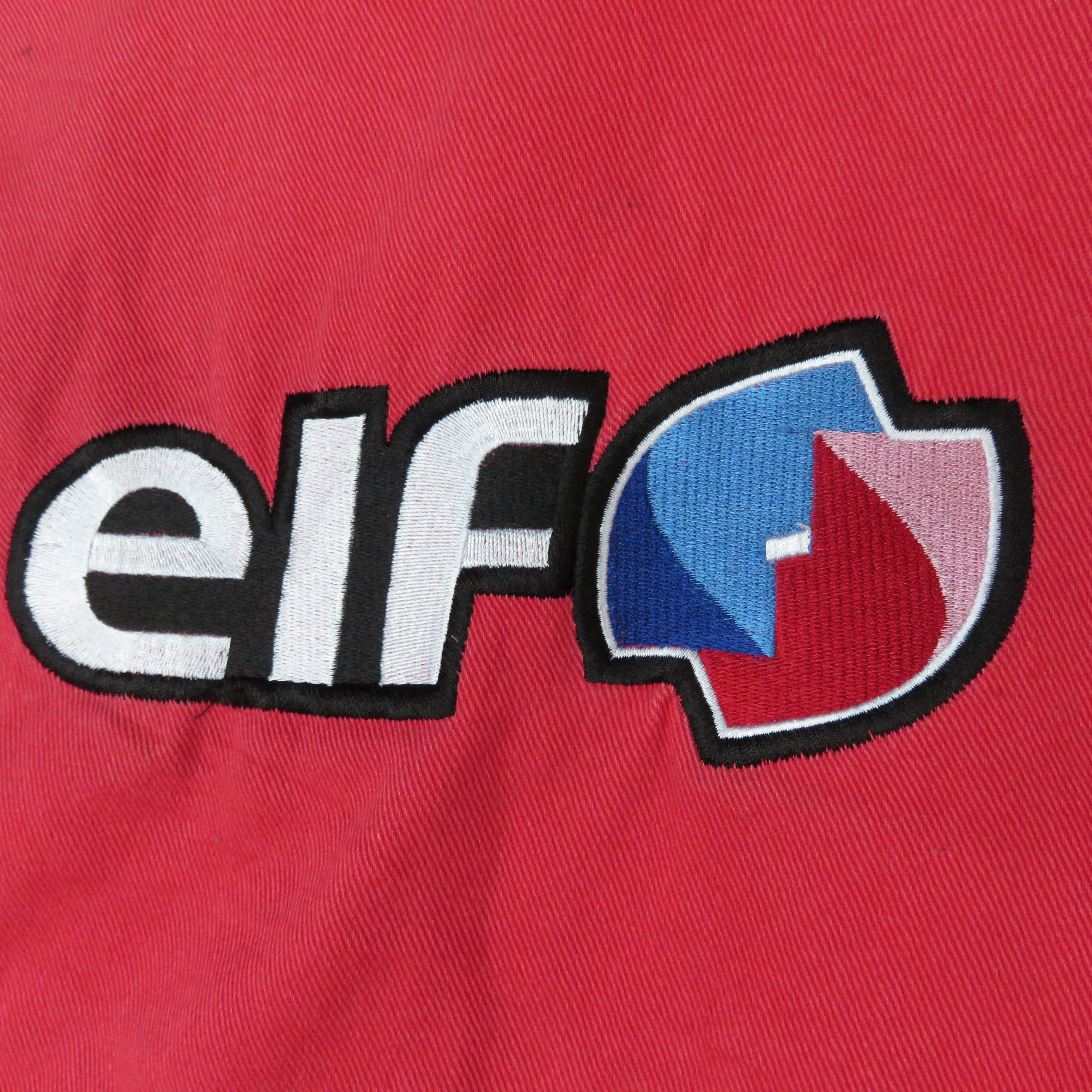 Ferrari × Honda Vintage ELF Red Boron 30th Anniversary Jacket Size US L / EU 52-54 / 3 - 3 Thumbnail