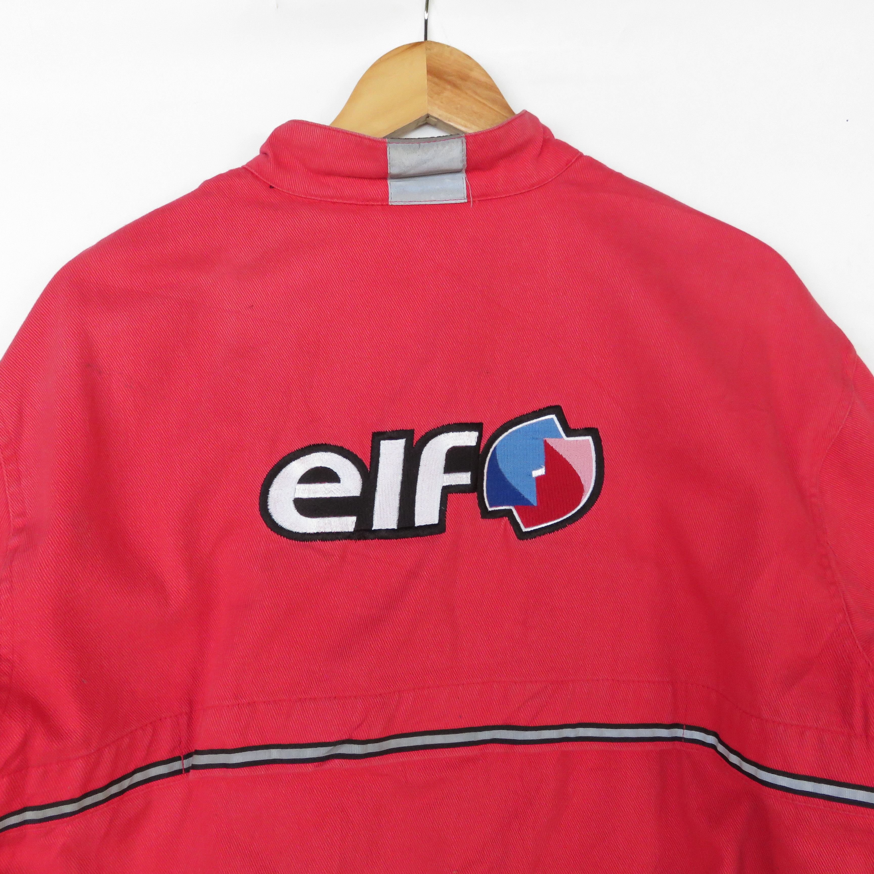 Ferrari × Honda Vintage ELF Red Boron 30th Anniversary Jacket Size US L / EU 52-54 / 3 - 2 Thumbnail