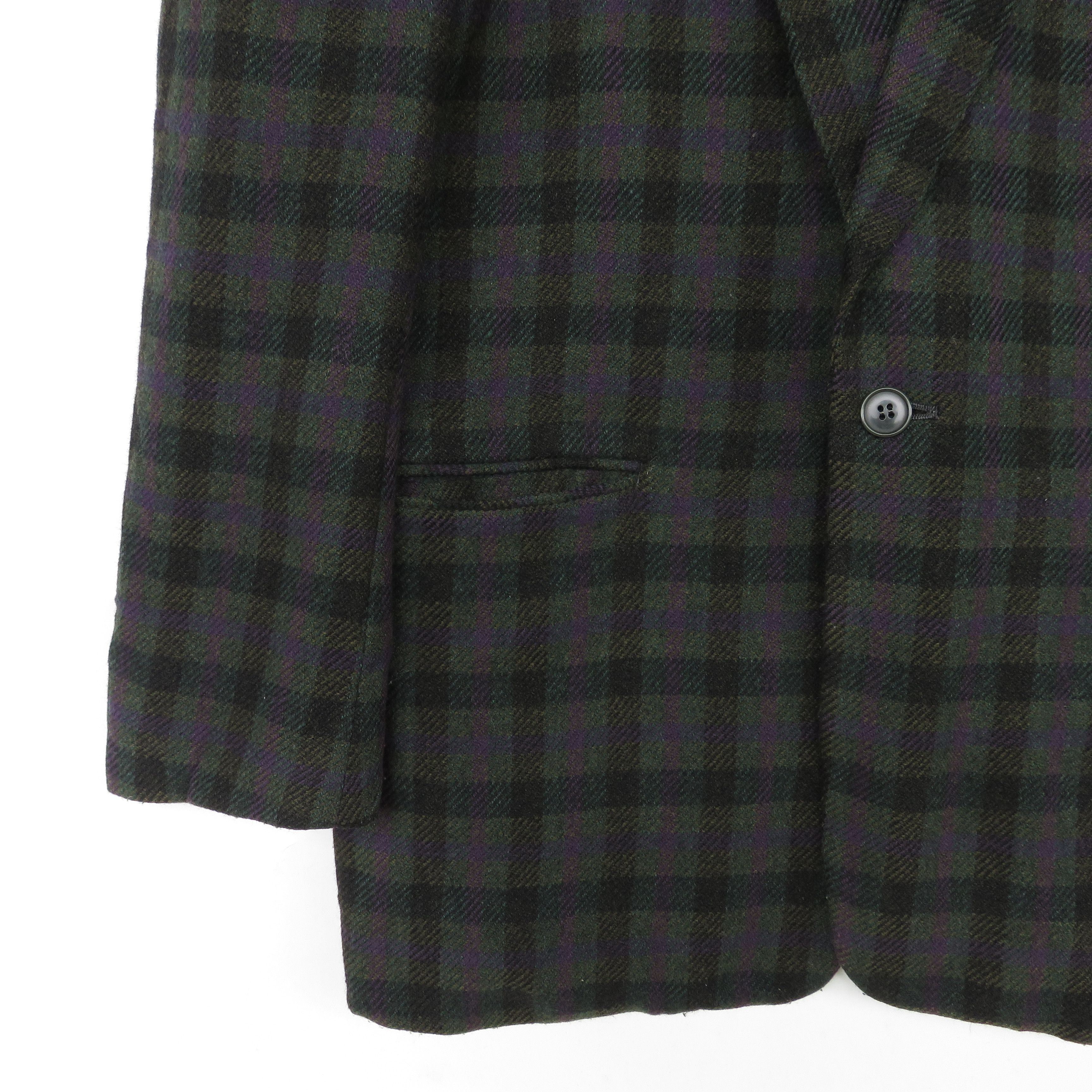 Christian Dior Monsieur Christian Dior Plaid Wool Vintage CD Blazer Size US L / EU 52-54 / 3 - 4 Thumbnail
