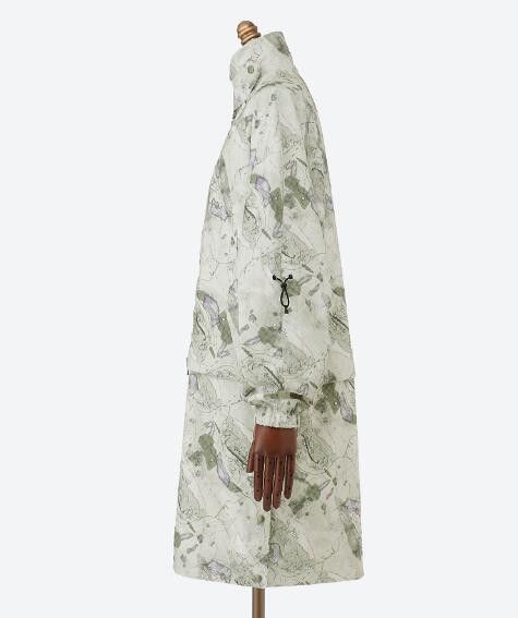 Julius BNWT AW21 NILOS "AZMTH" MAP PRINT PARKA COAT 1 Size US S / EU 44-46 / 1 - 14 Thumbnail