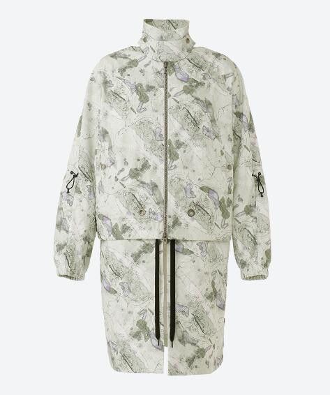 Julius BNWT AW21 NILOS "AZMTH" MAP PRINT PARKA COAT 1 Size US S / EU 44-46 / 1 - 13 Thumbnail