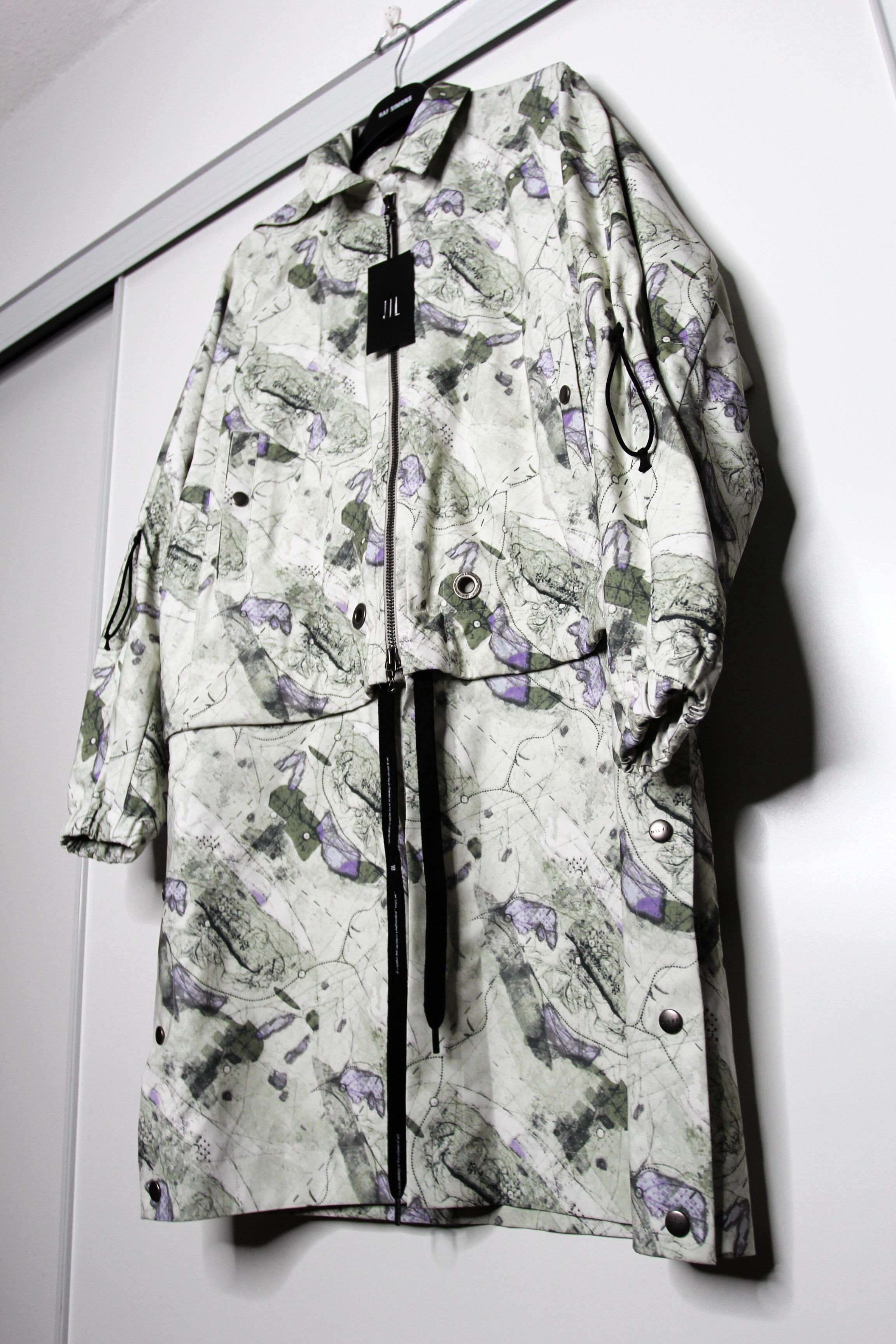 Julius BNWT AW21 NILOS "AZMTH" MAP PRINT PARKA COAT 1 Size US S / EU 44-46 / 1 - 5 Thumbnail