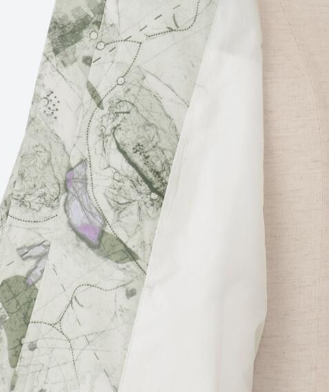 Julius BNWT AW21 NILOS "AZMTH" MAP PRINT PARKA COAT 1 Size US S / EU 44-46 / 1 - 18 Thumbnail