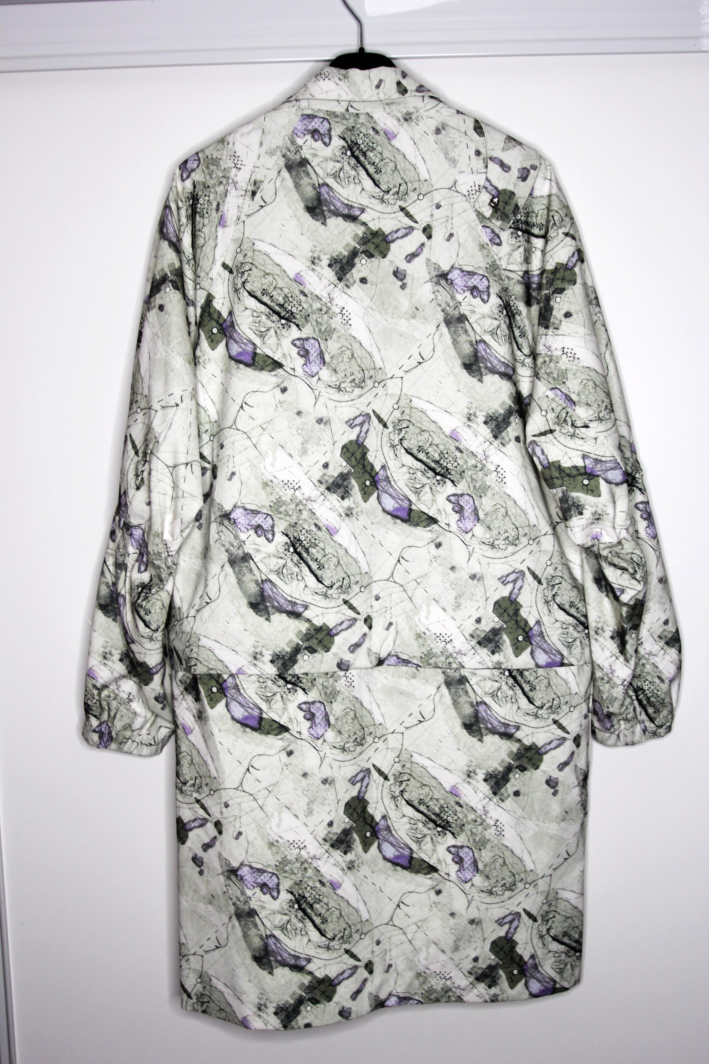 Julius BNWT AW21 NILOS "AZMTH" MAP PRINT PARKA COAT 1 Size US S / EU 44-46 / 1 - 3 Thumbnail