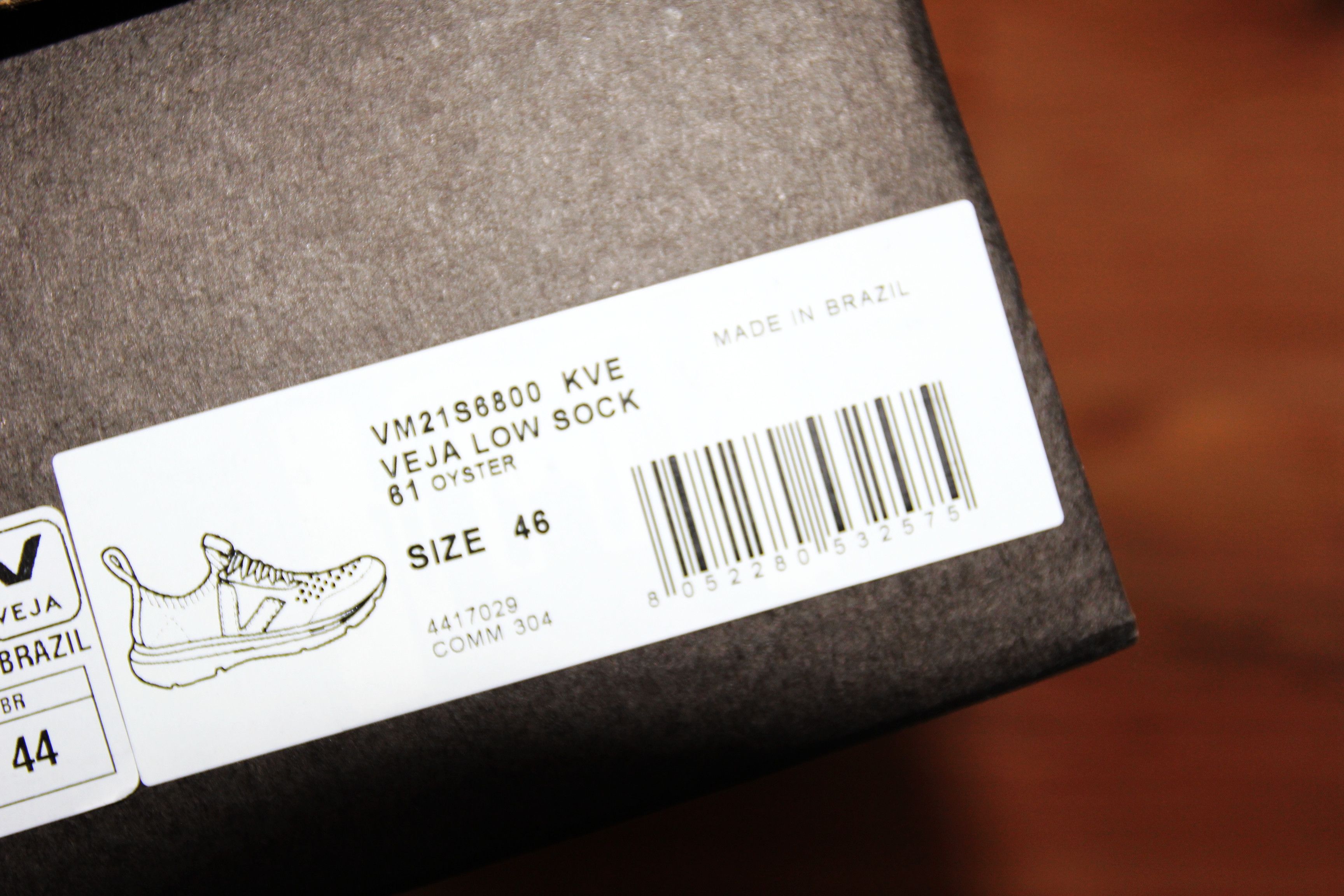 Rick Owens × Veja BNWT SS21 RICK OWENS x VEJA LOW SOCK SNEAKERS 46 Size US 12.5 / EU 45-46 - 7 Thumbnail